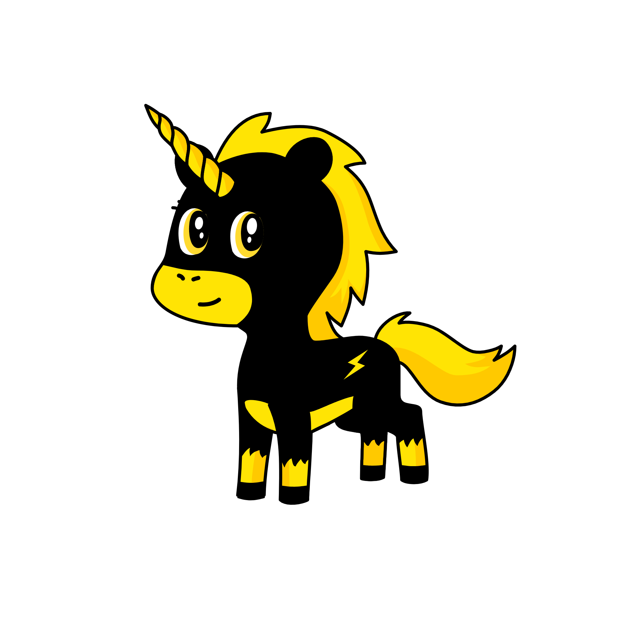 flash, the unicorn