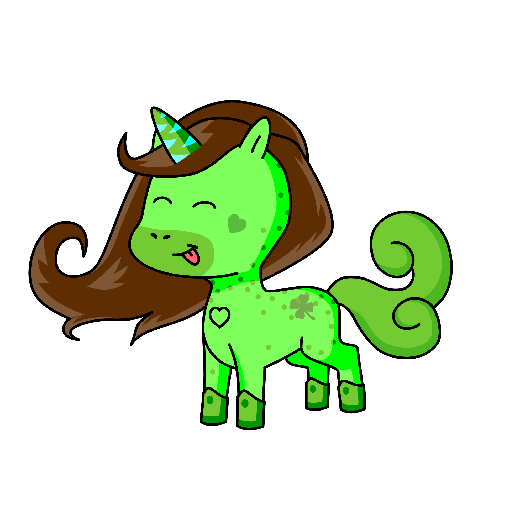 Greenly, the unicorn