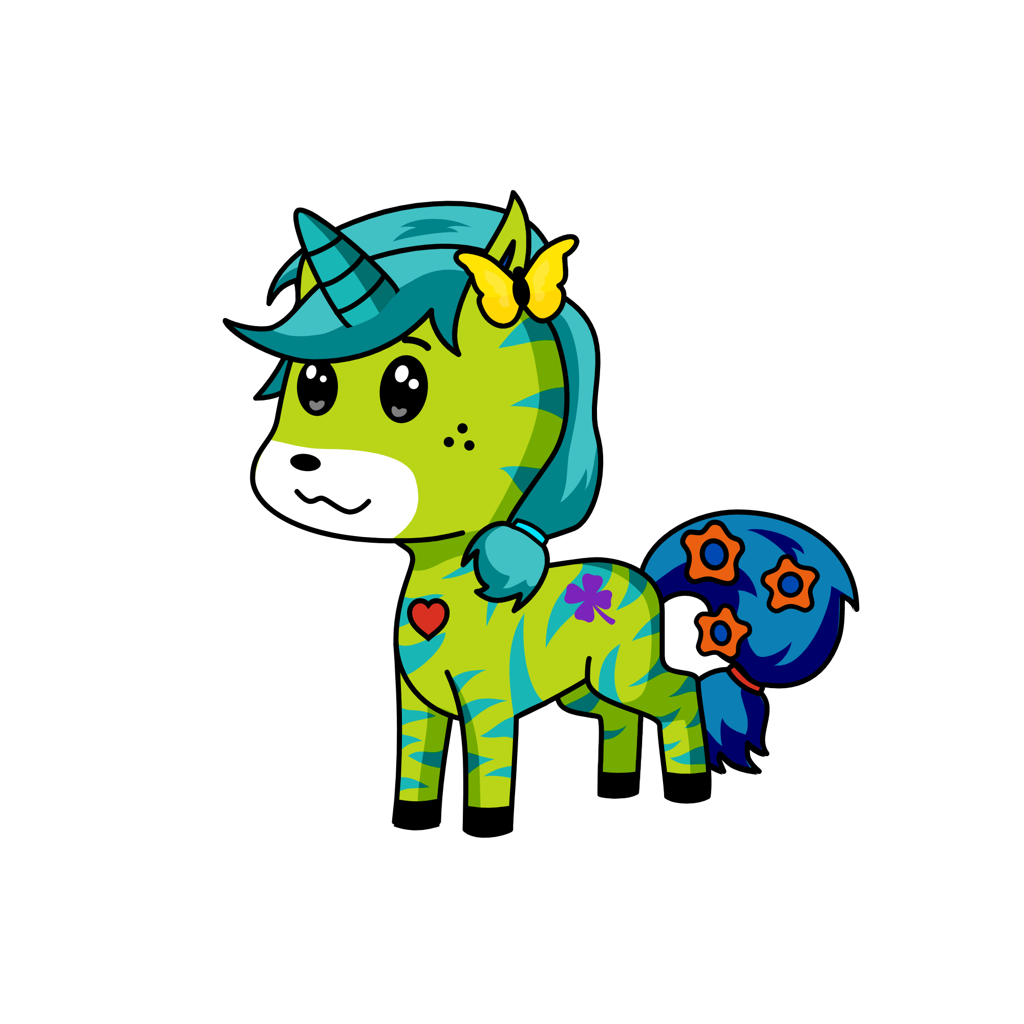 bcjhdb, the unicorn