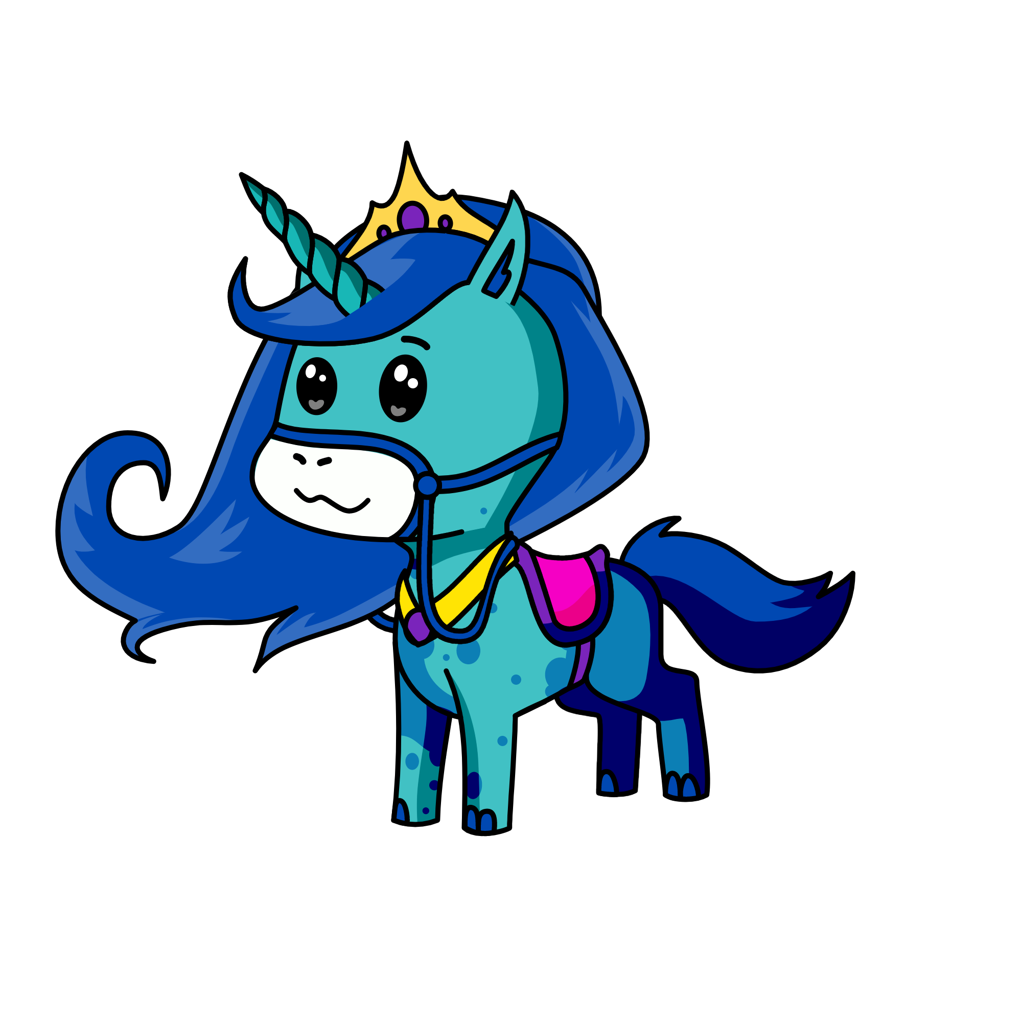 Luna, the unicorn
