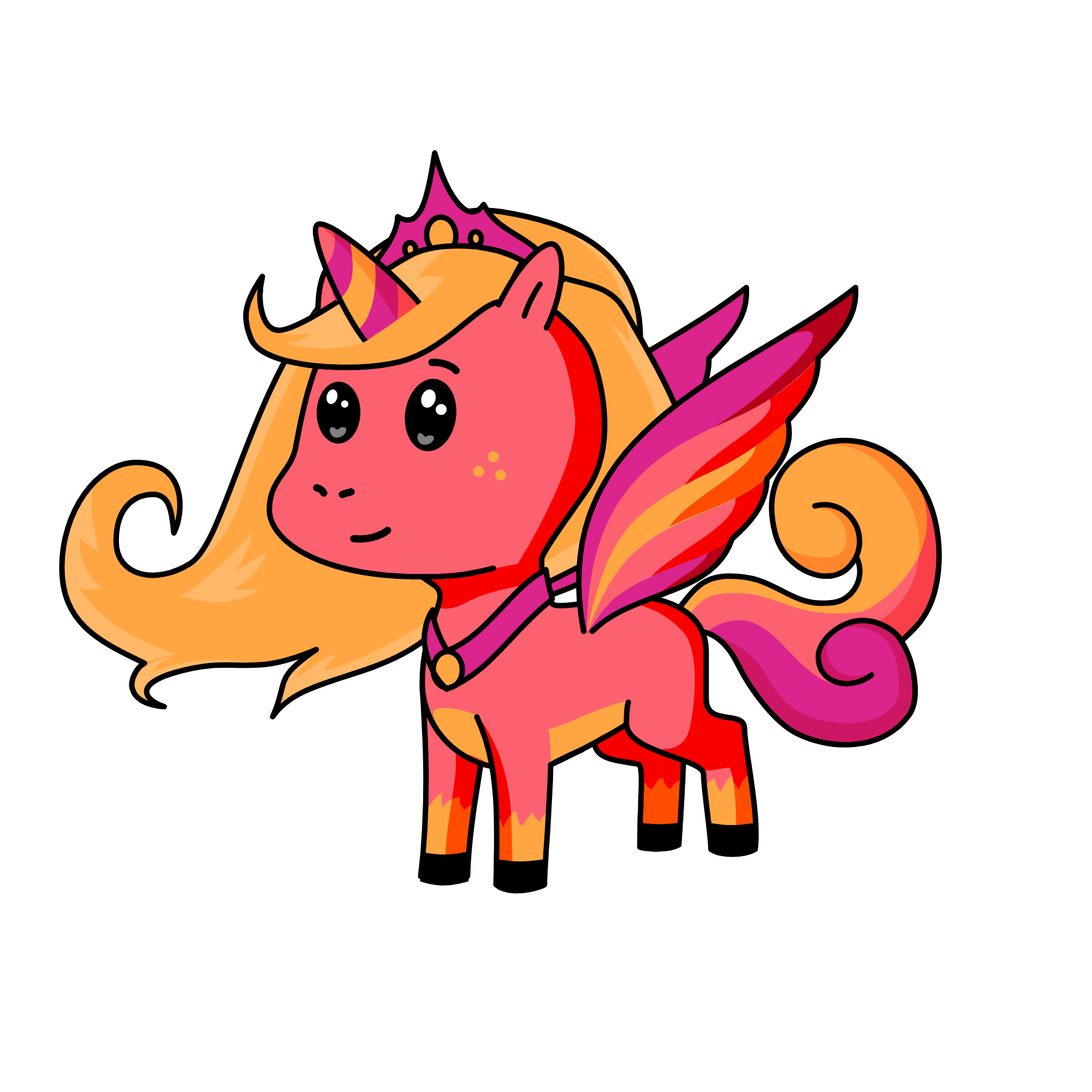 starburst, the unicorn