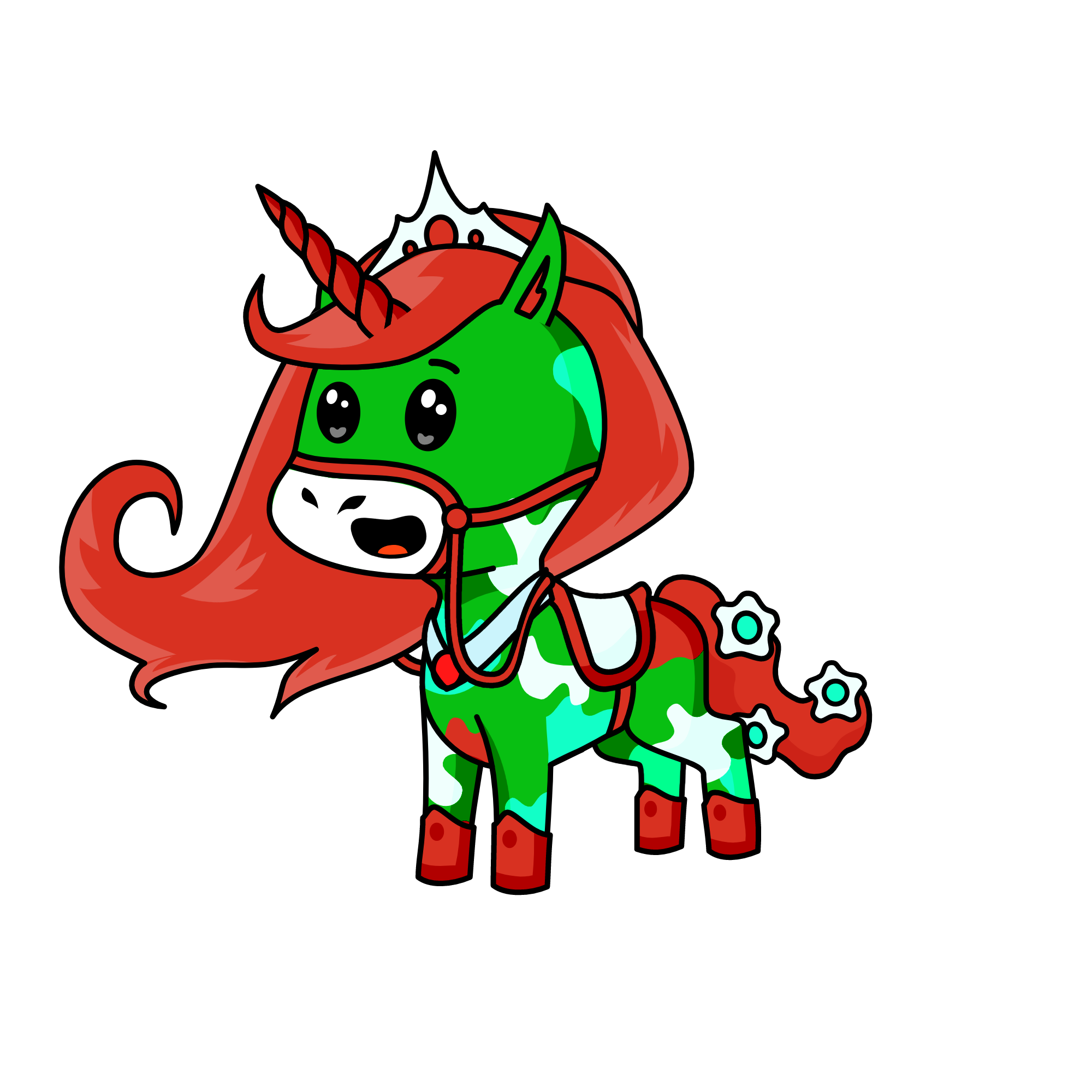Holly, the unicorn