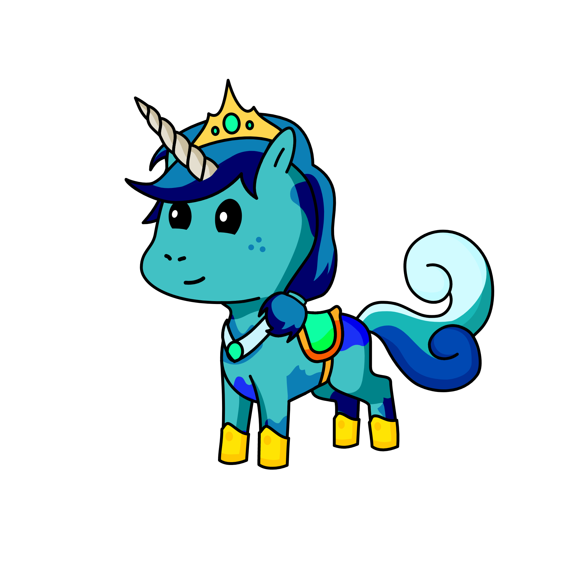 Mermaid, the unicorn