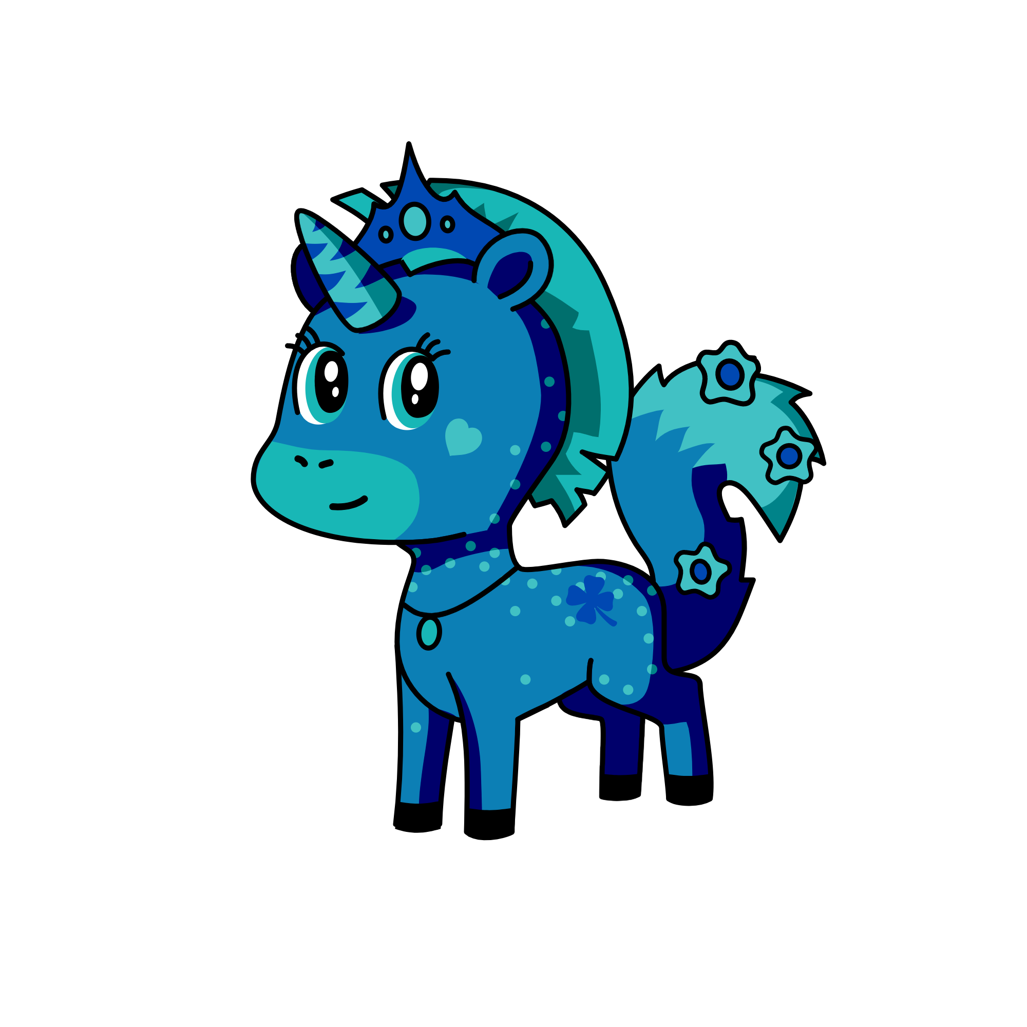 The Ice Queen, the unicorn