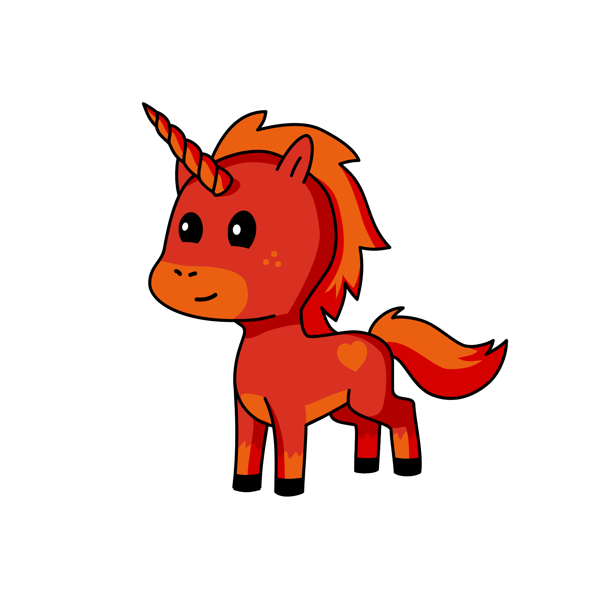 Blaze, the unicorn