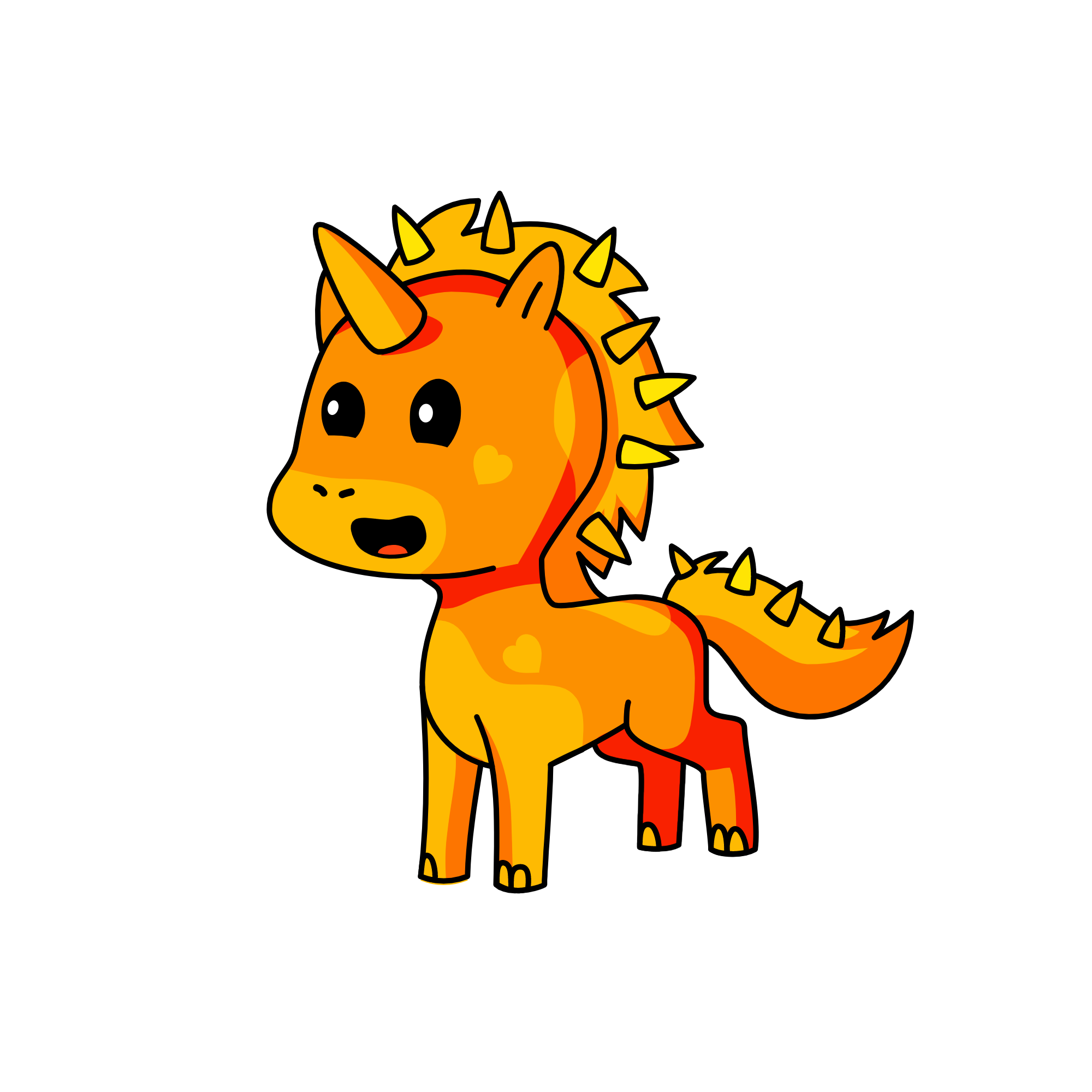 Vortex, the unicorn