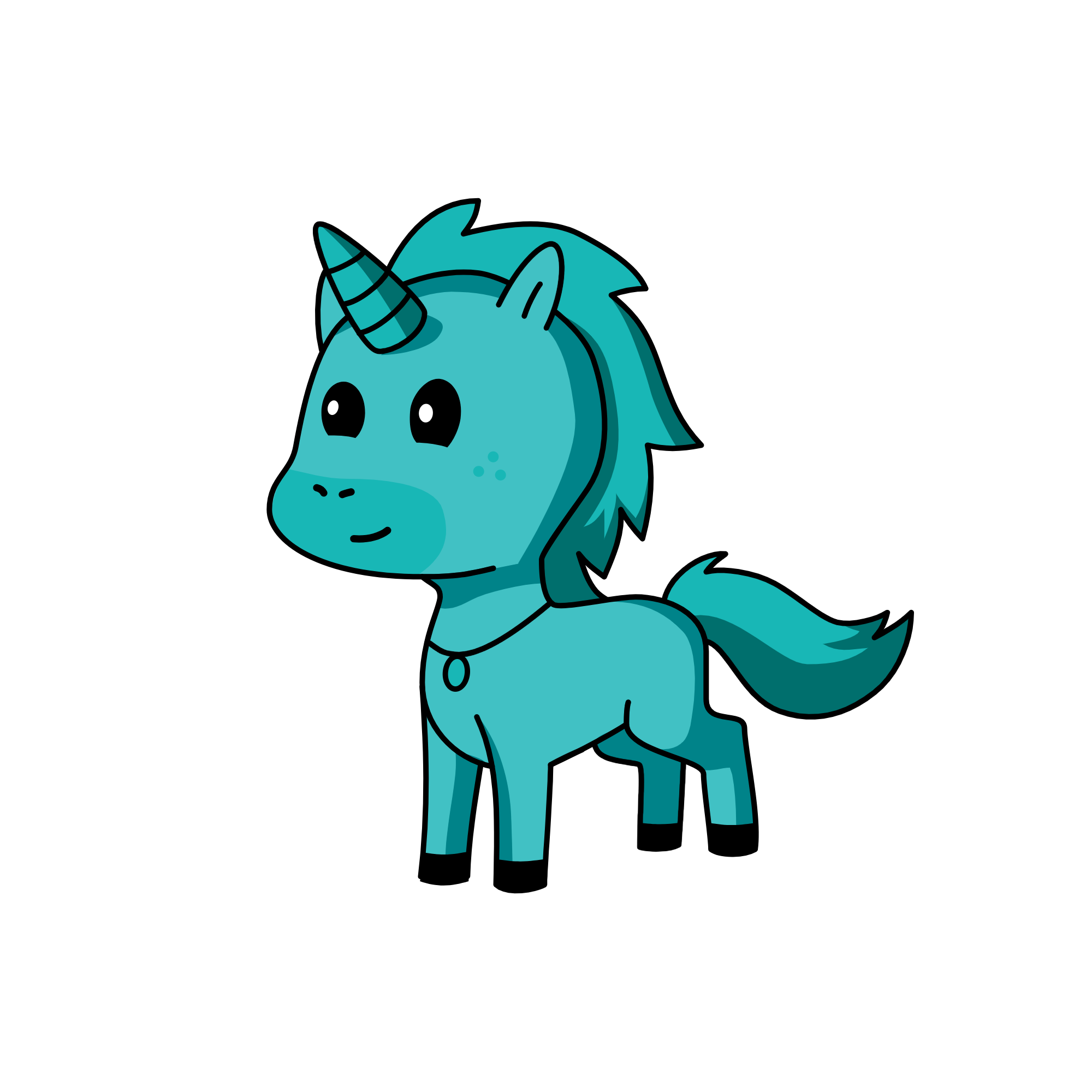 Sky, the unicorn