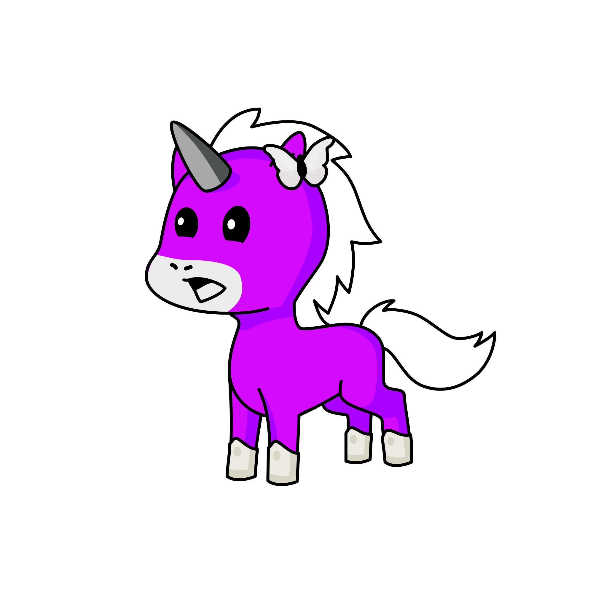 Hawk Moth, the unicorn
