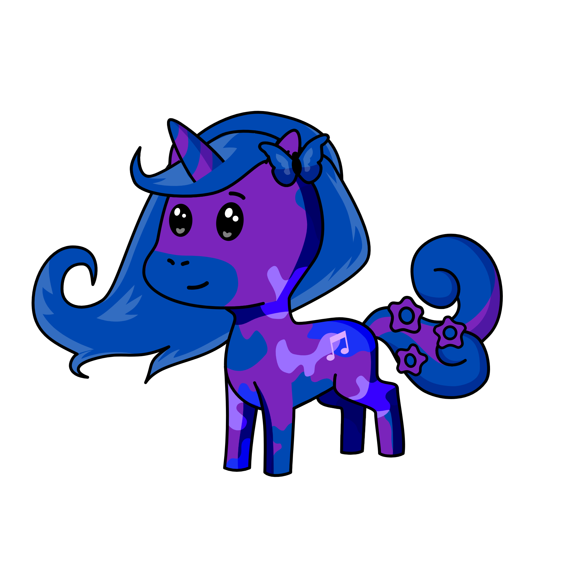 night_stars_Emmy, the unicorn
