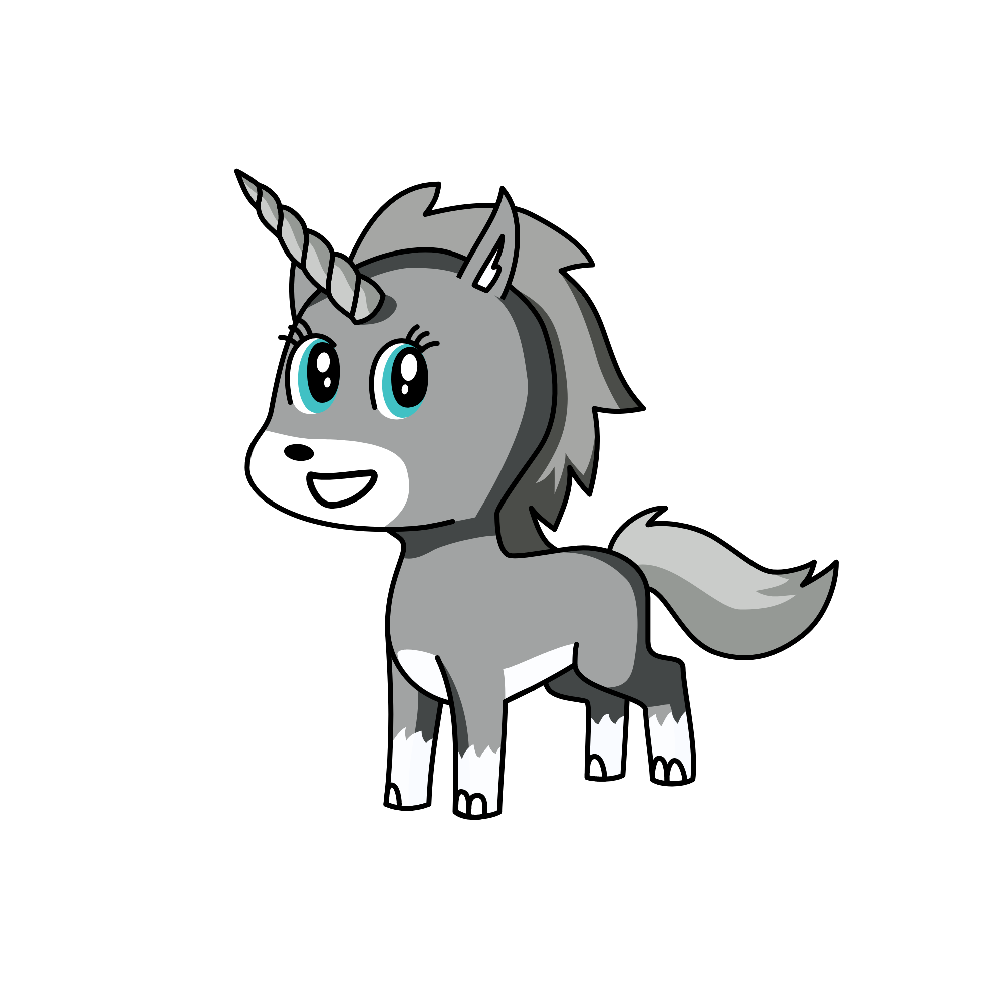 Ασπροδόντης, the unicorn