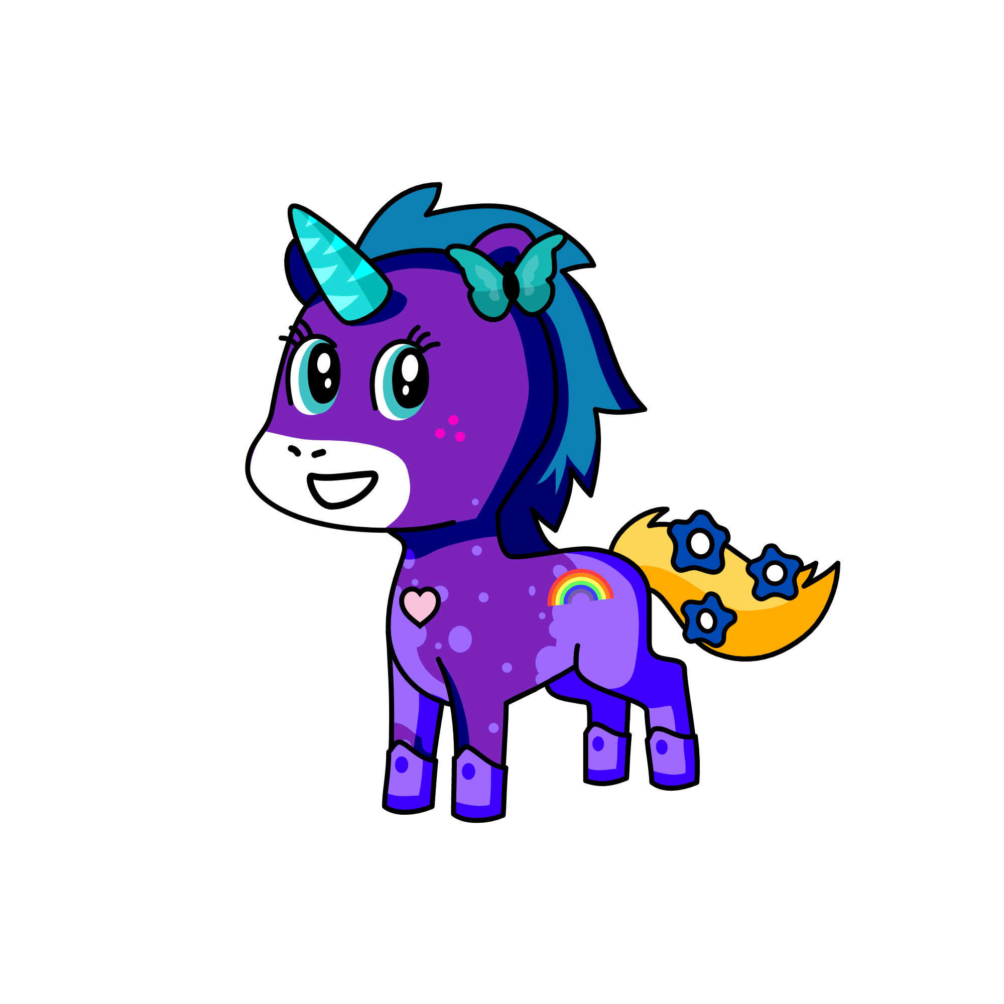 Ku-Ku, the unicorn