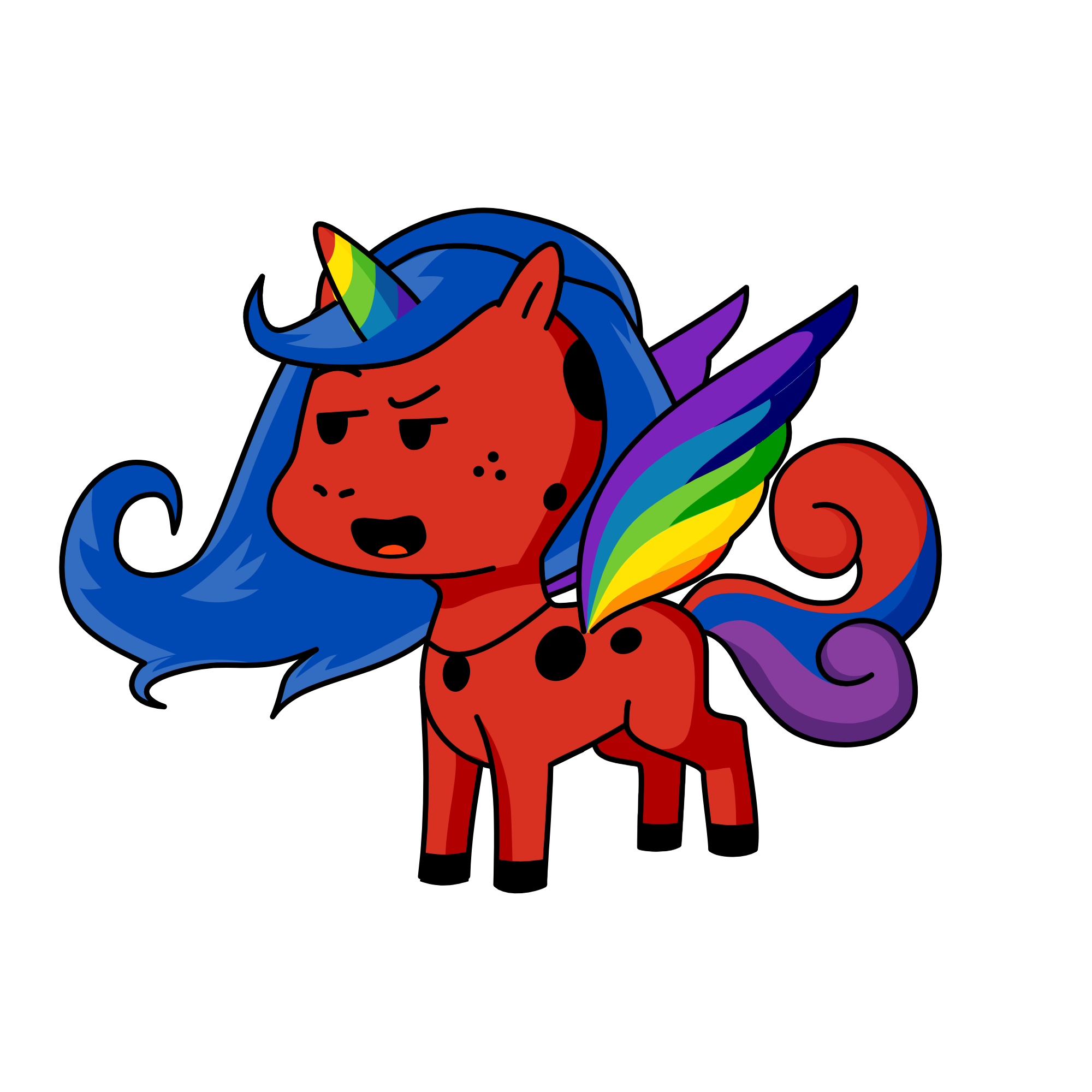 ladybug, the unicorn