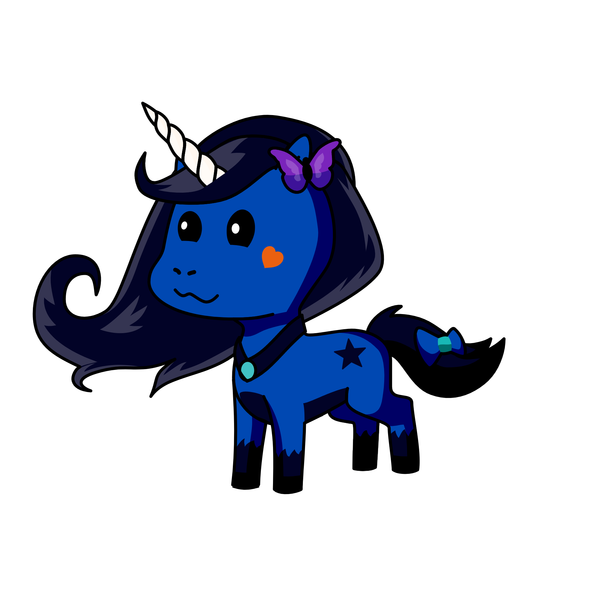 Night, the unicorn