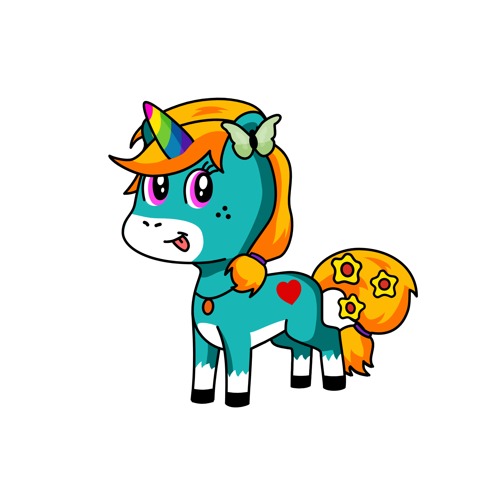 Sugar, the unicorn