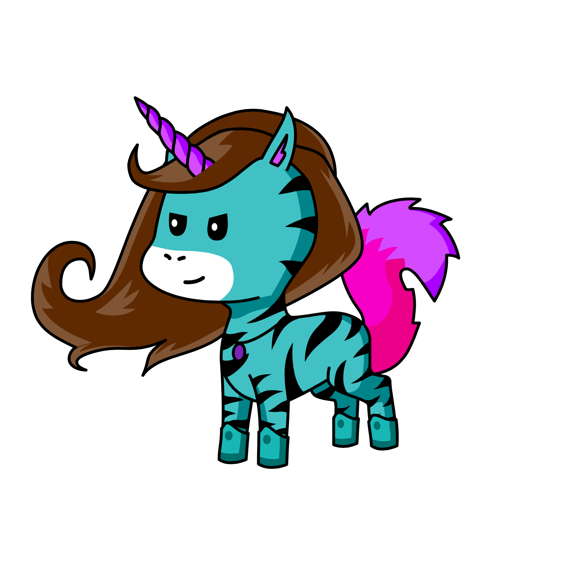 Casta, the unicorn