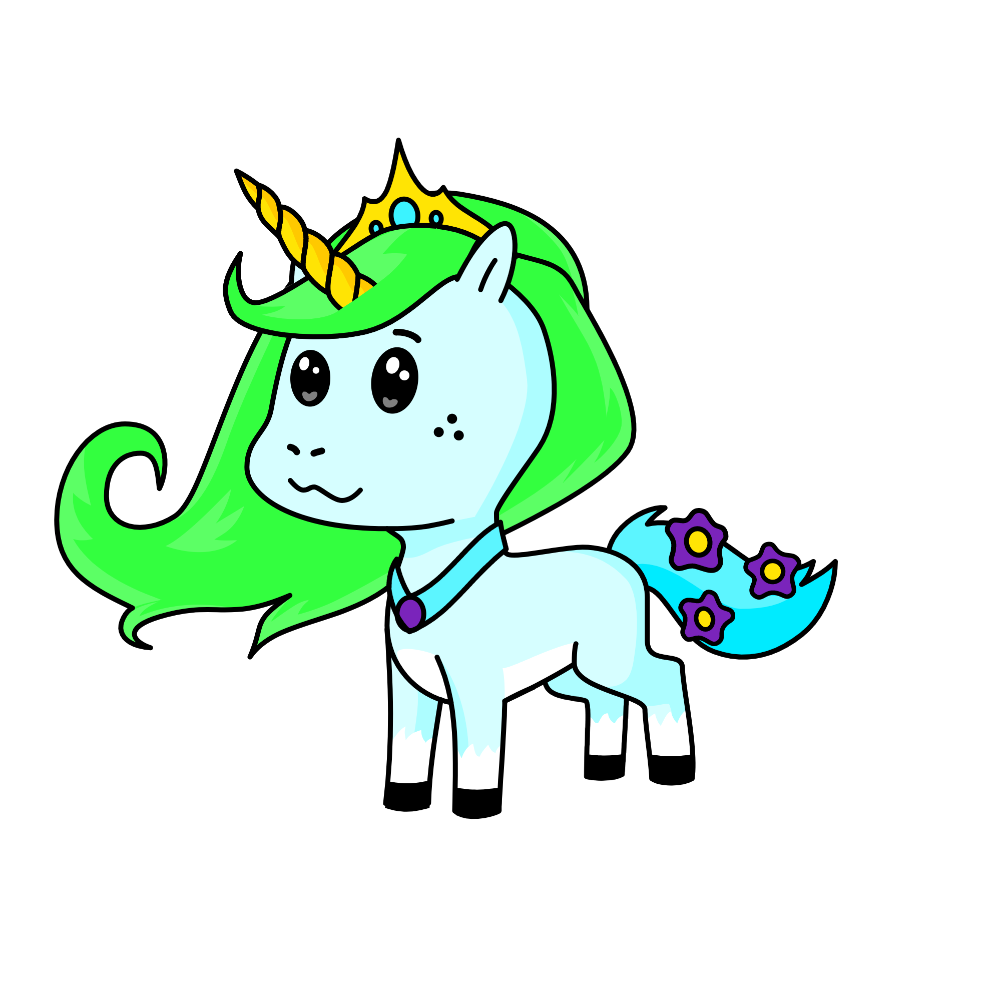 Springlet, the unicorn