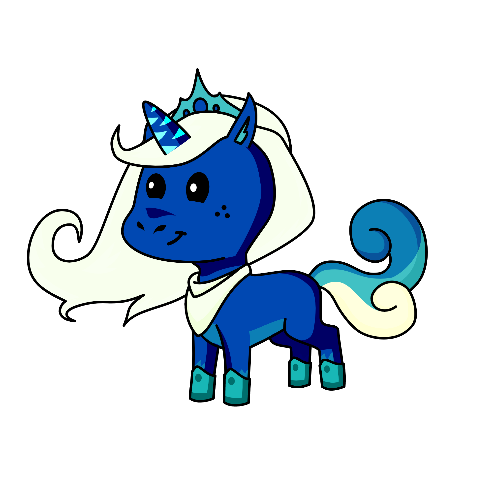 Hielo, the unicorn