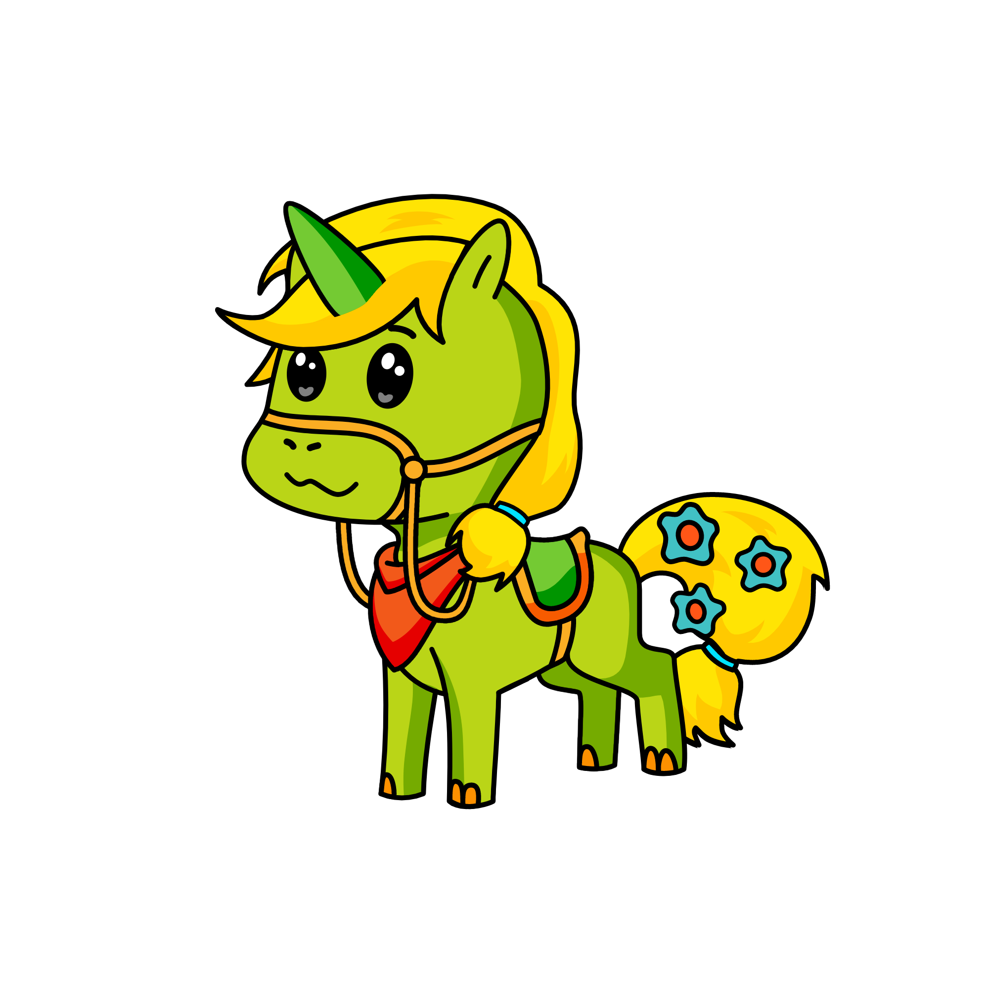 Geen, the unicorn