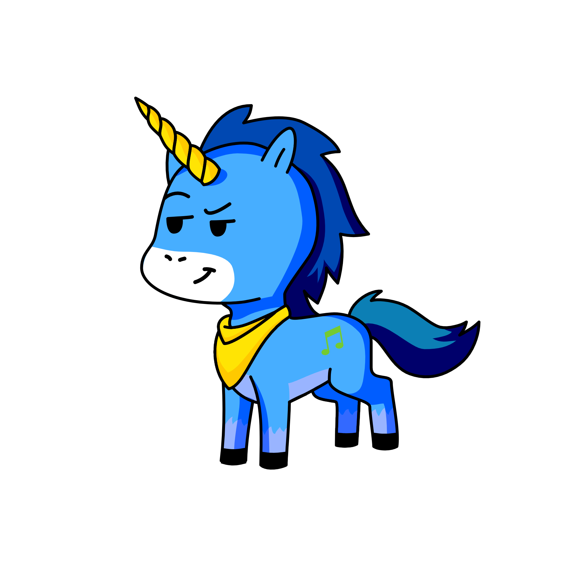 Nentherton, the unicorn