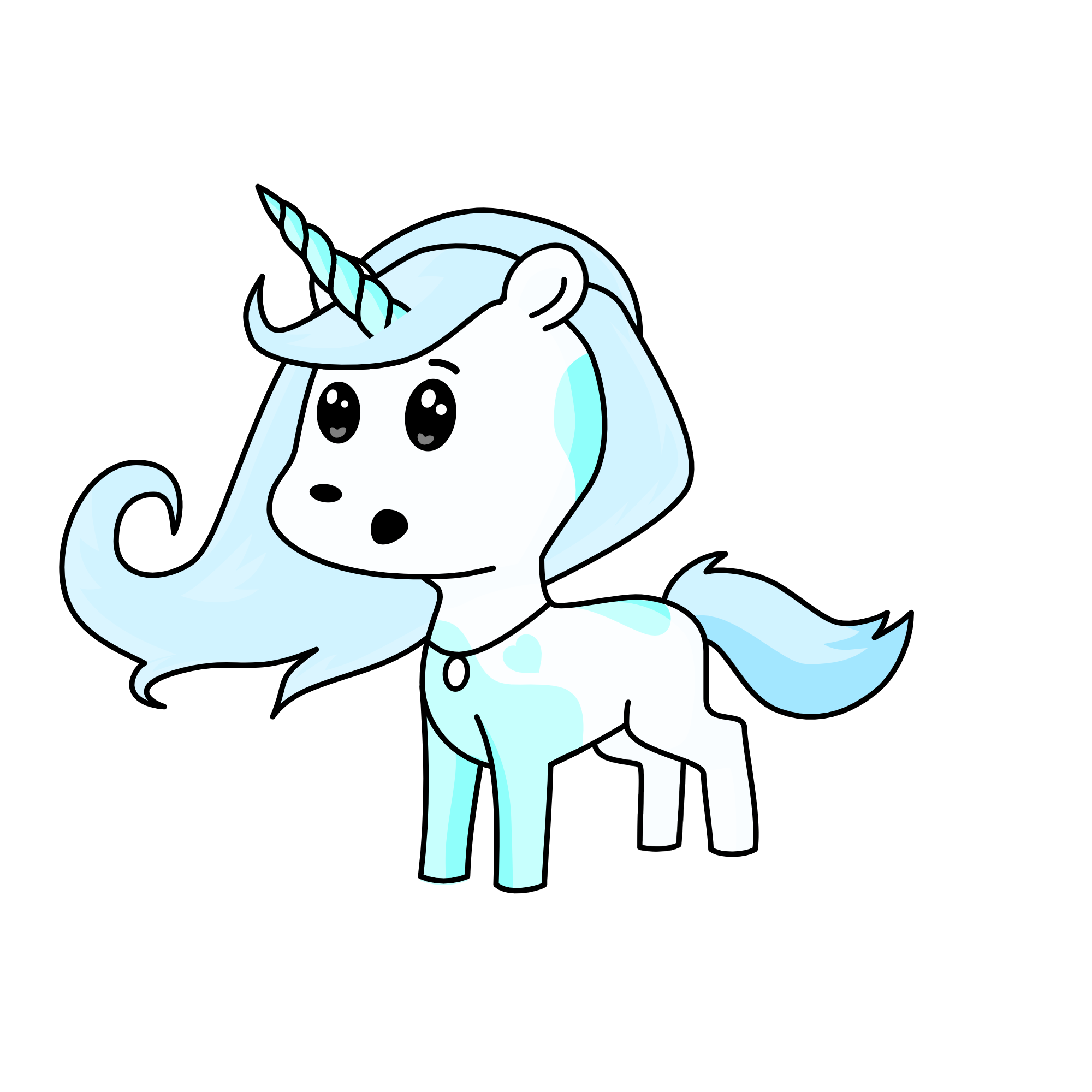 Marshy Mellow, the unicorn