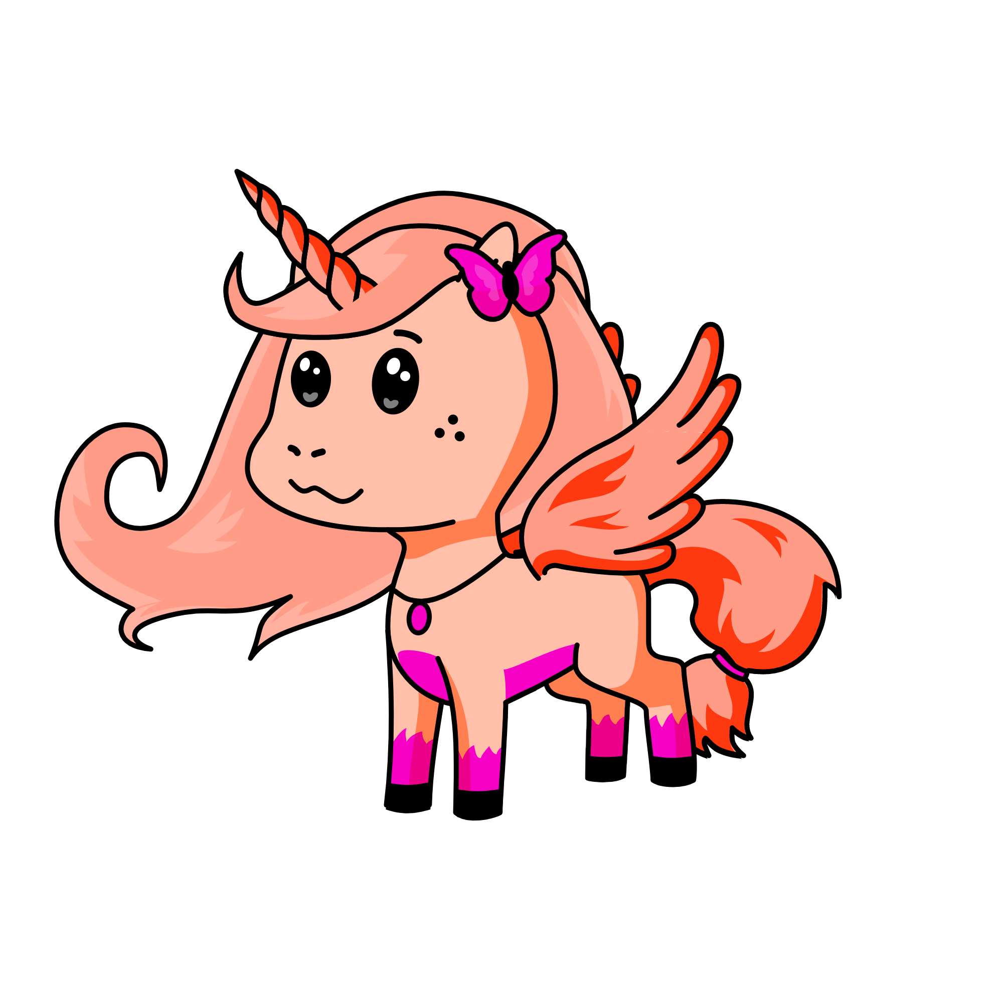 bubble gum , the unicorn