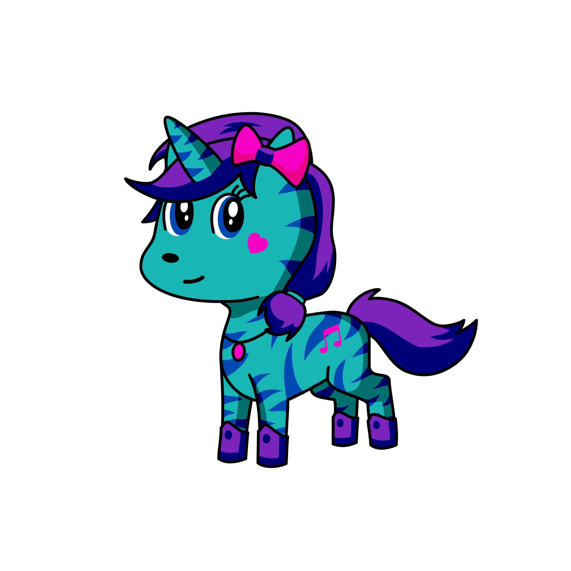 Moonstone, the unicorn
