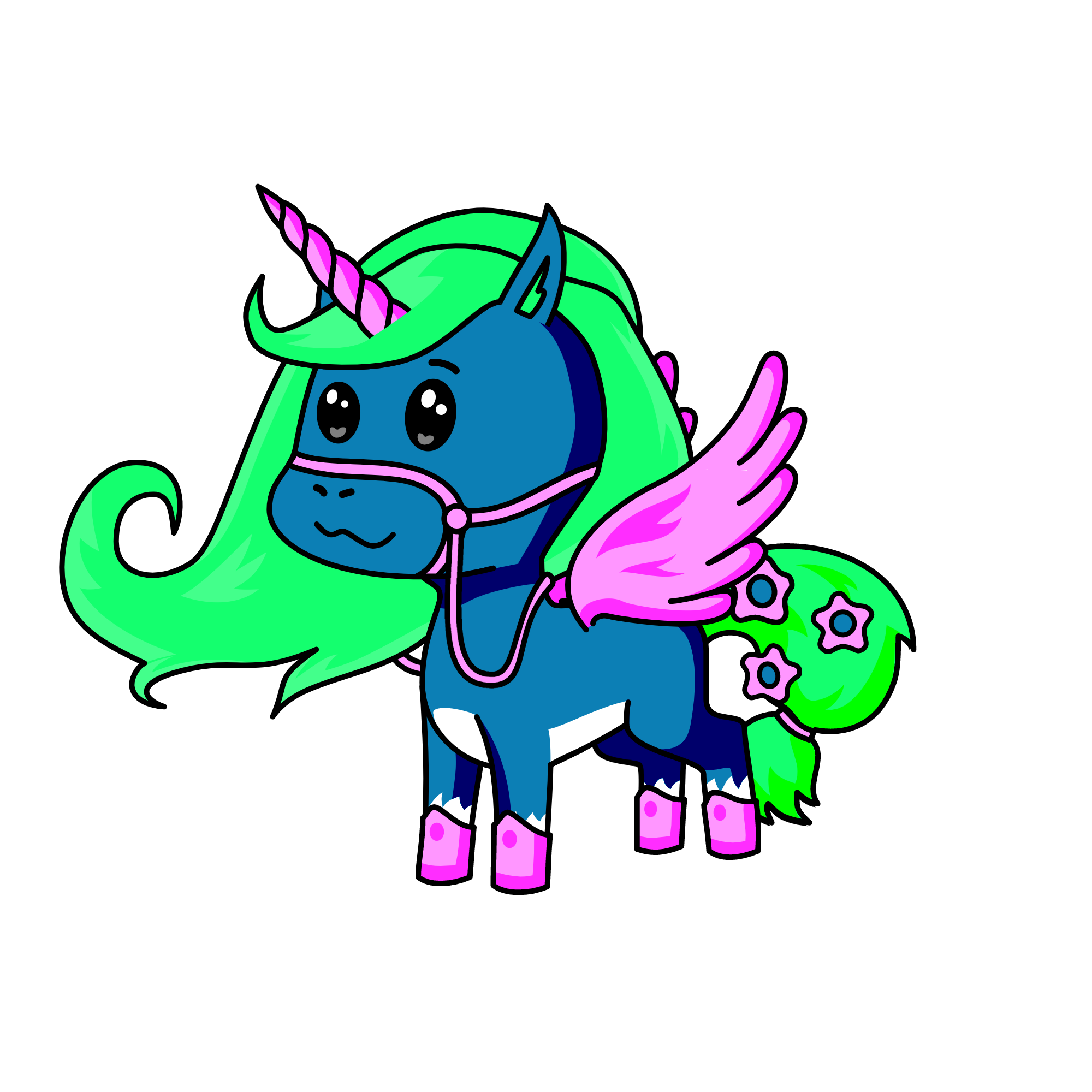 minty, the unicorn