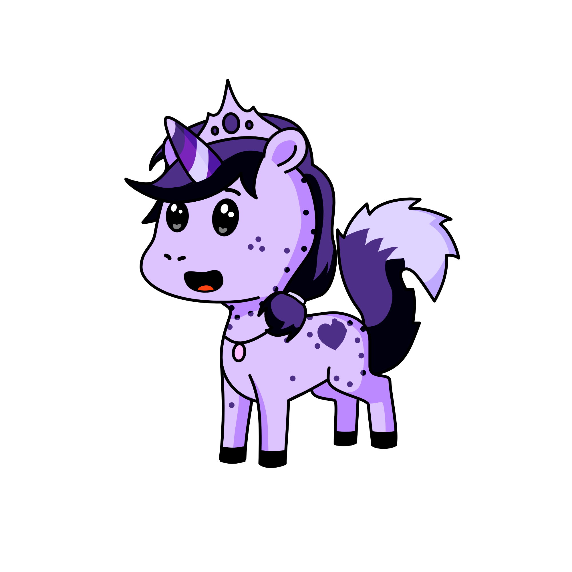 Princess Love, the unicorn