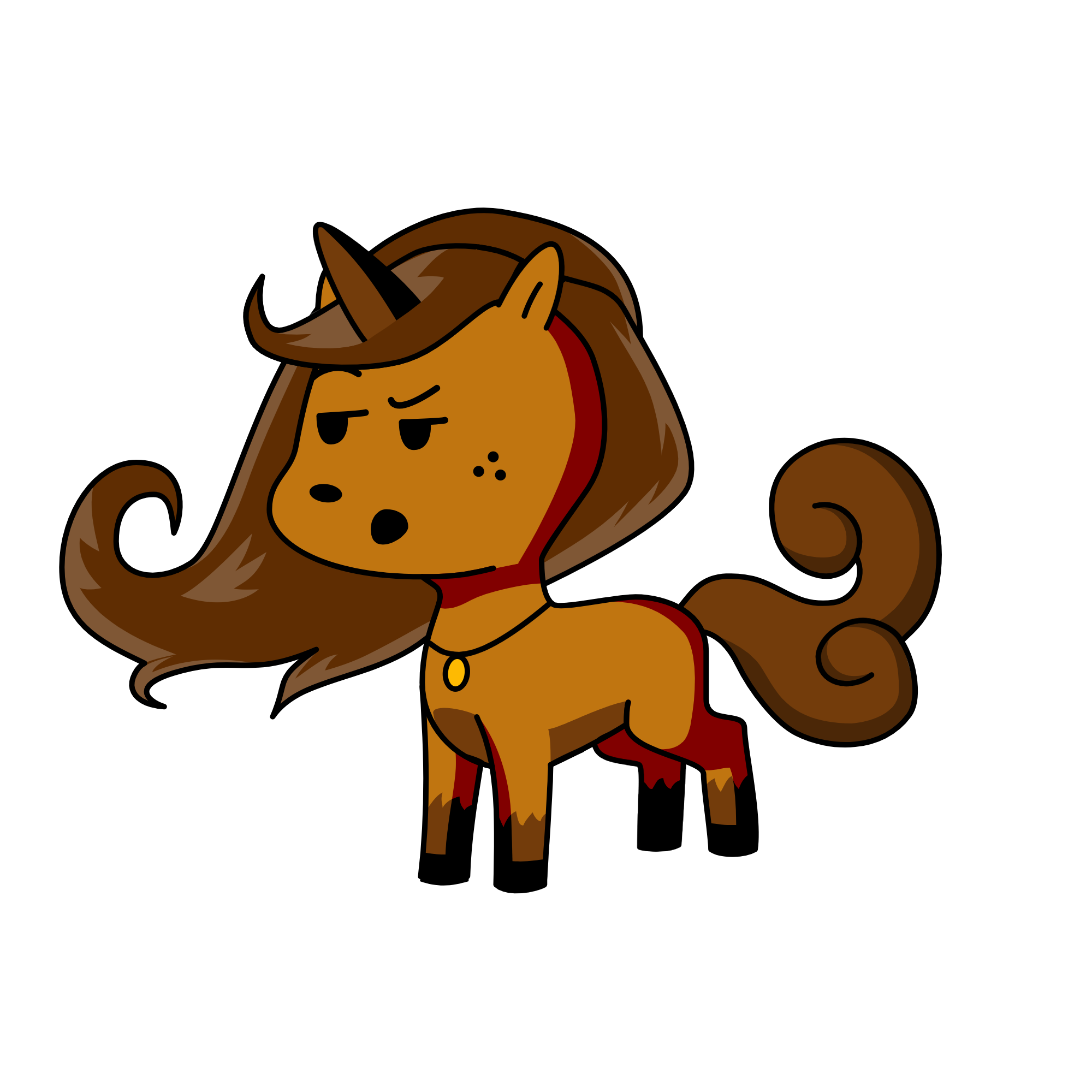 choclate, the unicorn