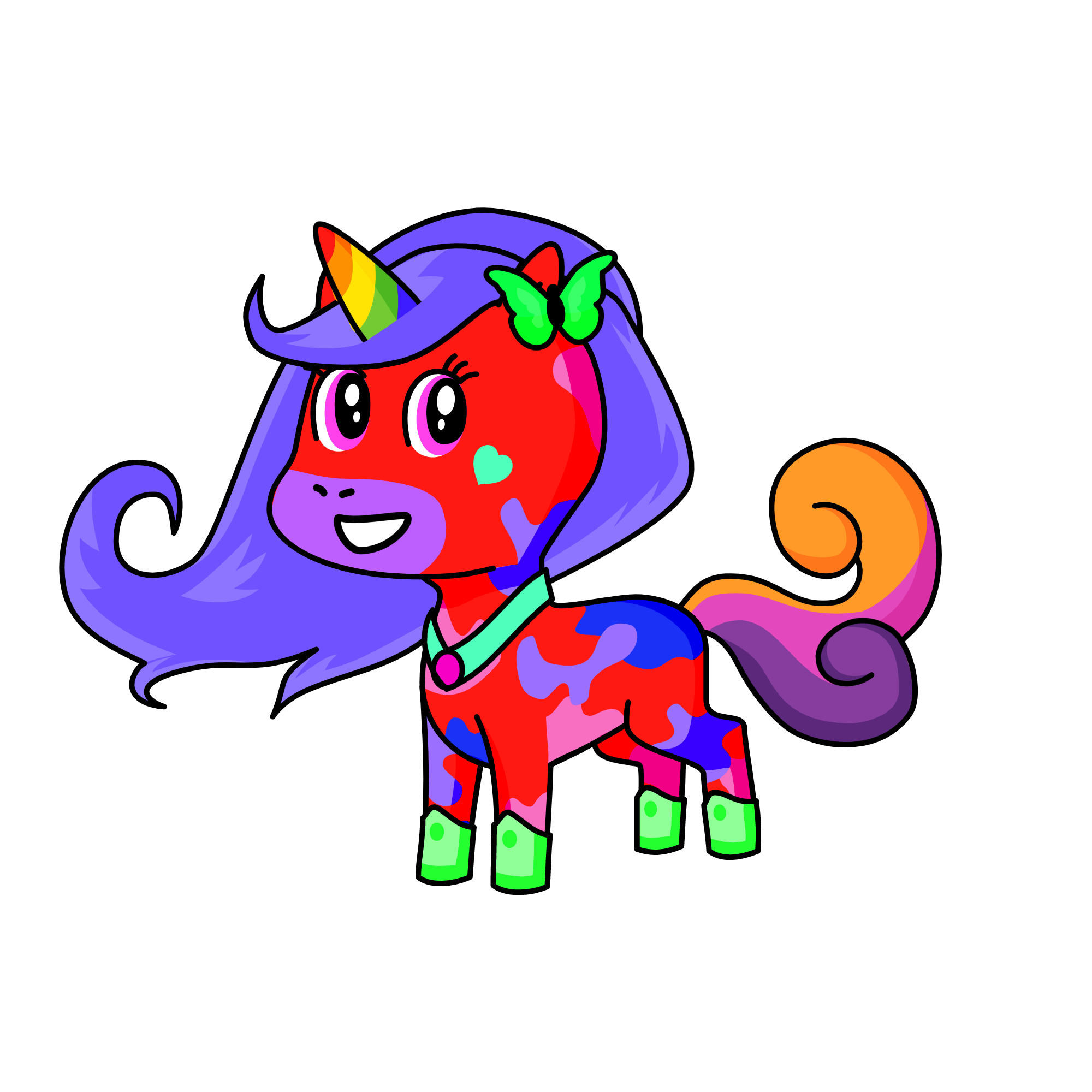 Moonlight Twinkles, the unicorn