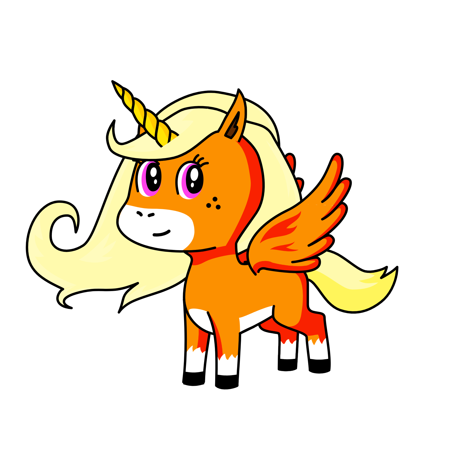 (F>O>X>), the unicorn