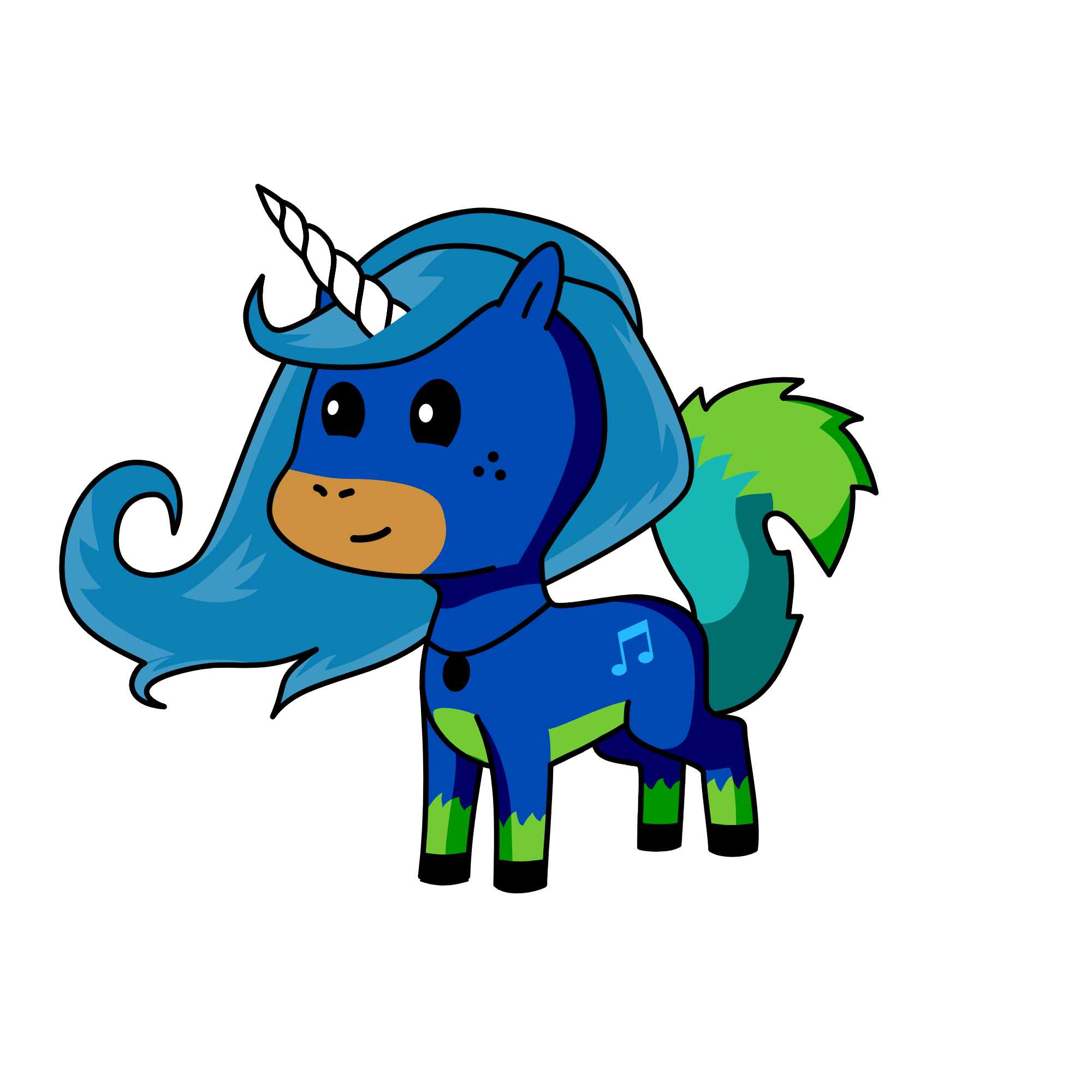 nora , the unicorn