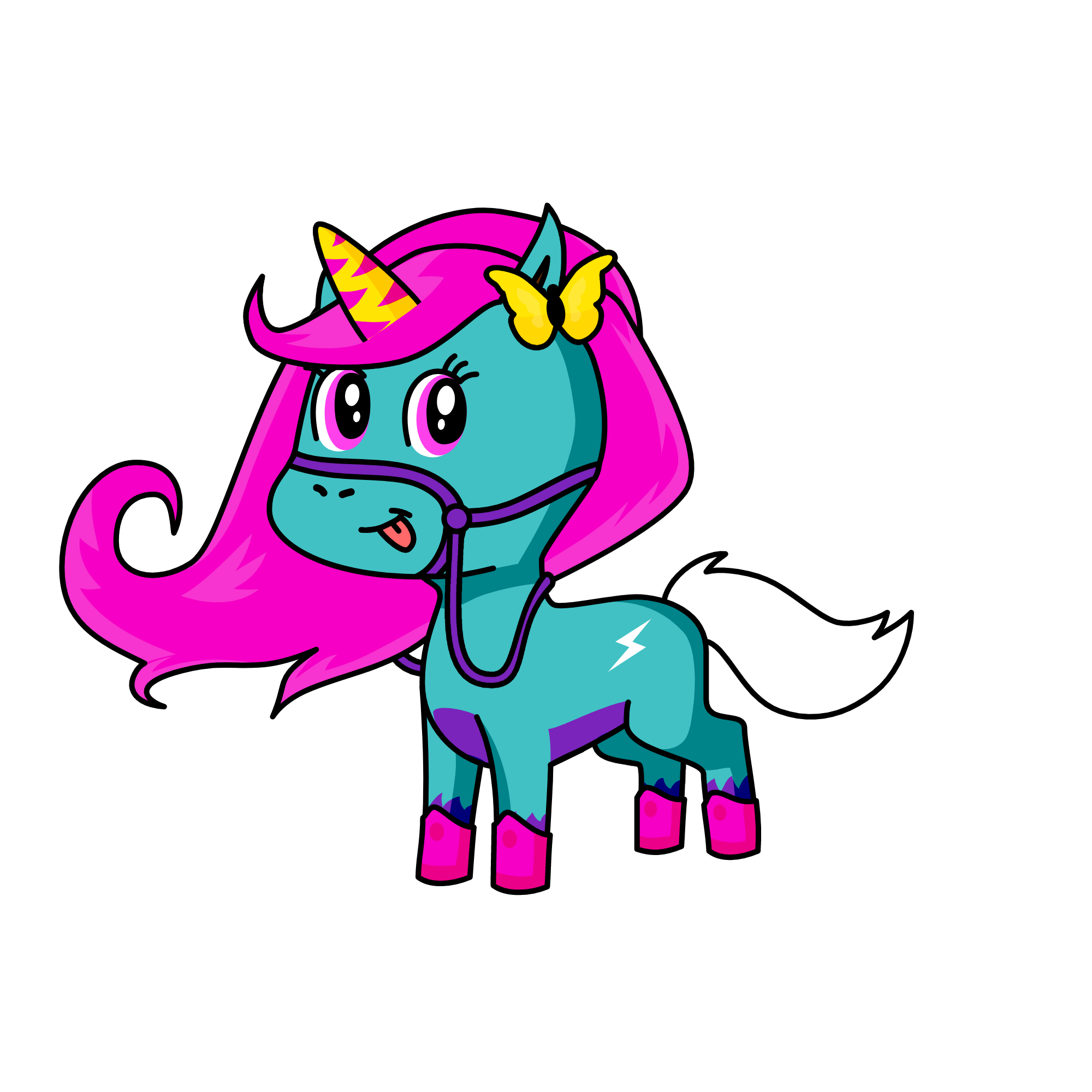 high fly, the unicorn