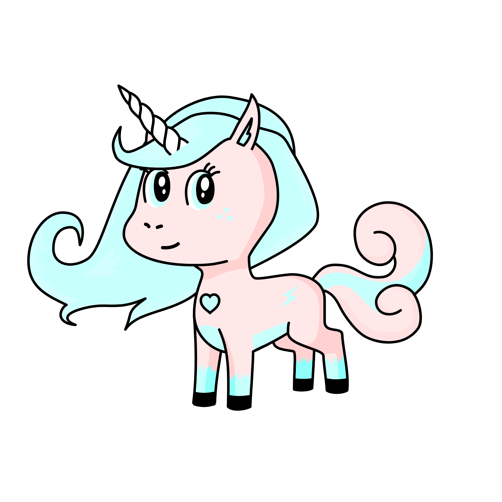 Cotton Candy, the unicorn