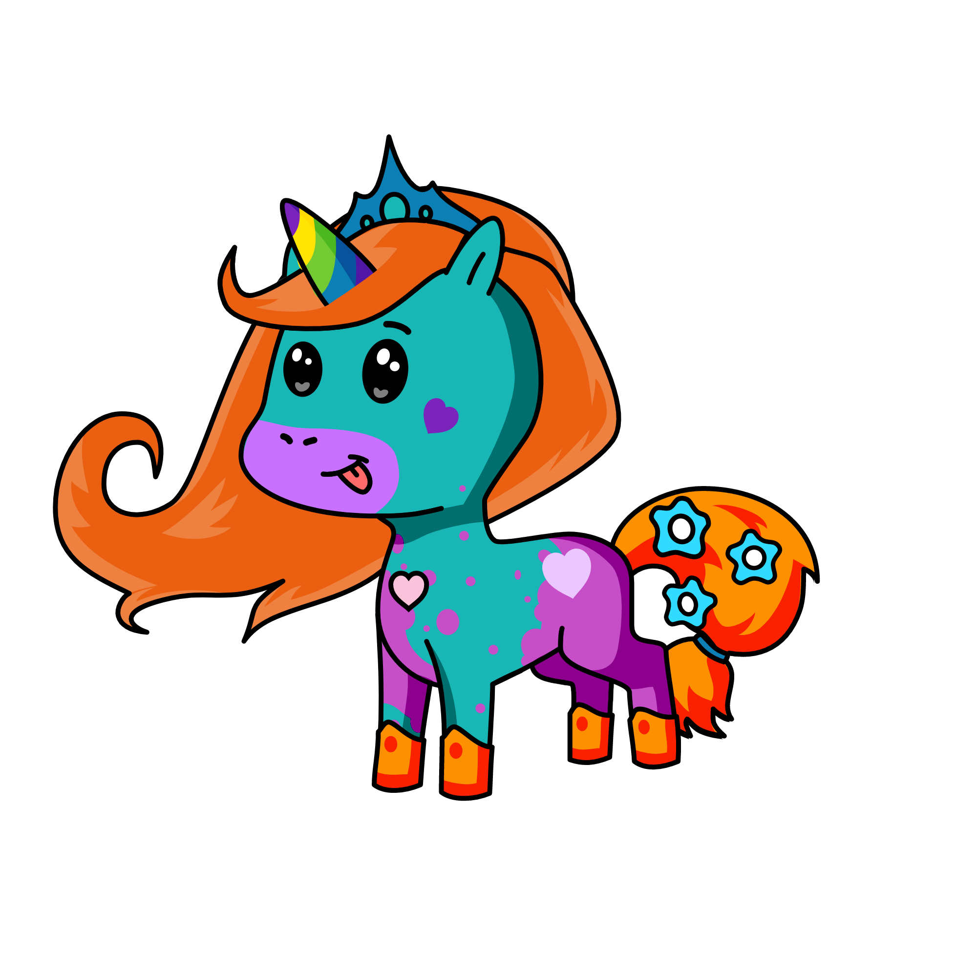 lina, the unicorn