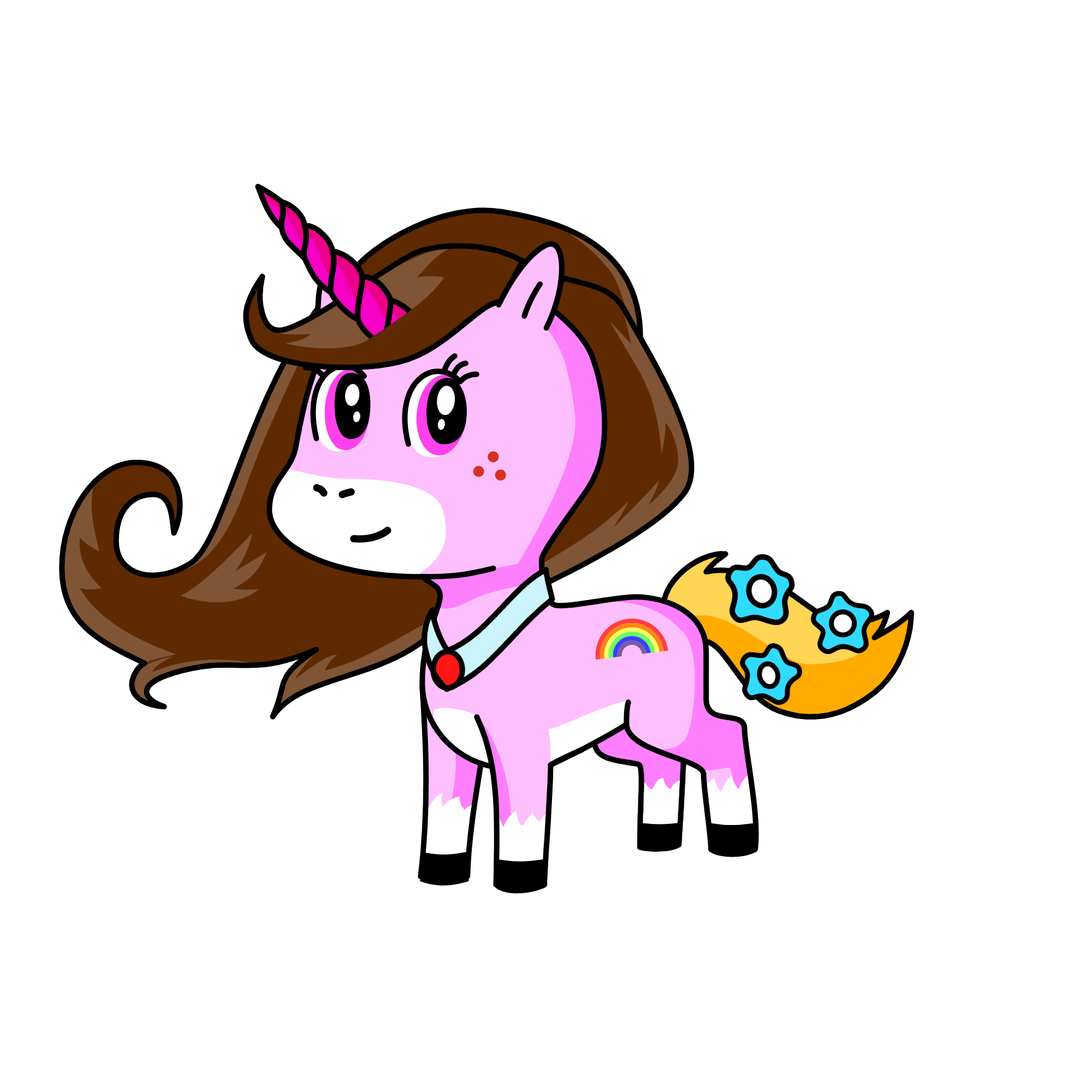 小茉莉, the unicorn