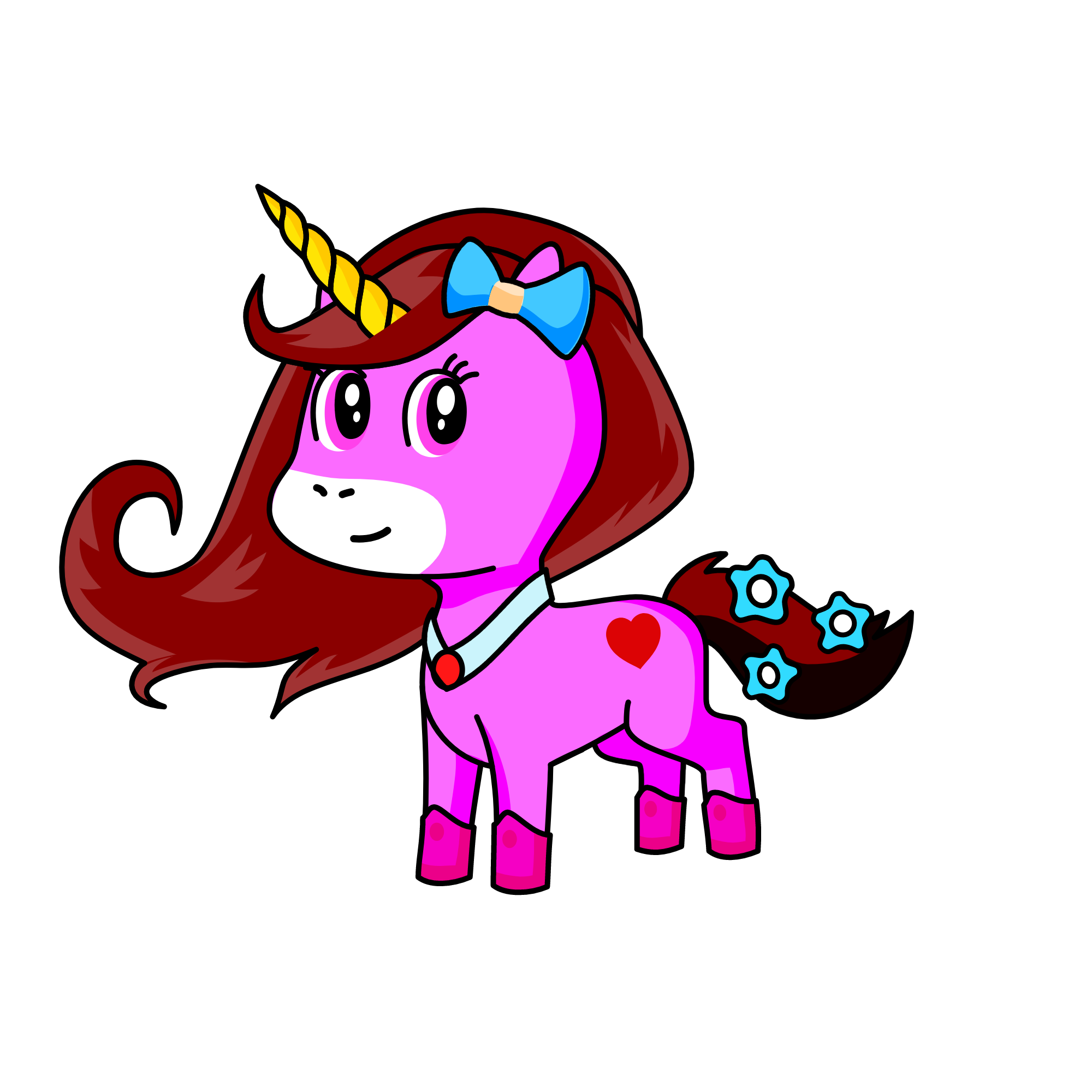 流星, the unicorn