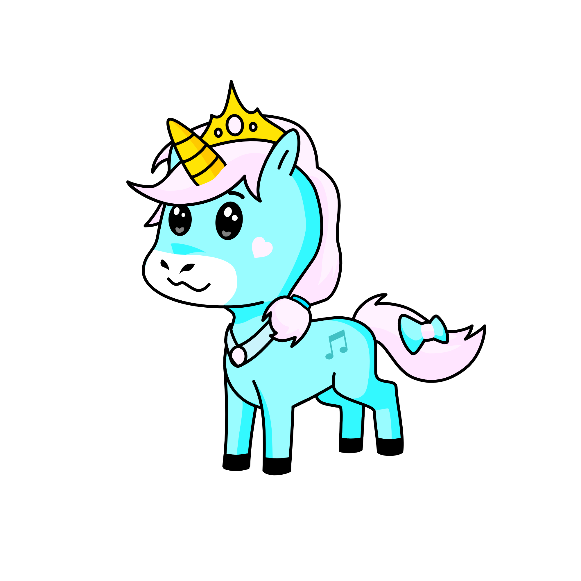 Bella!, the unicorn