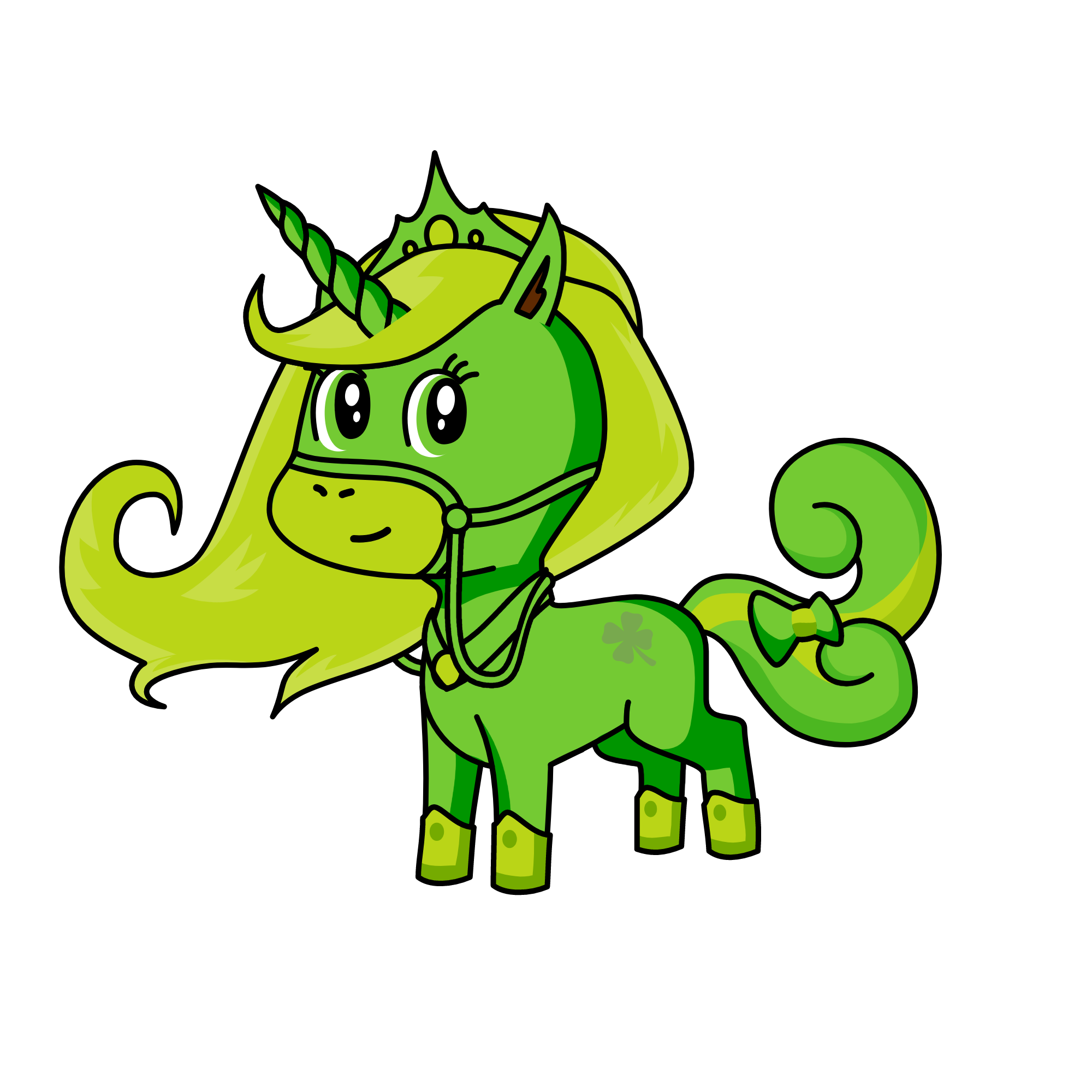 clover, the unicorn