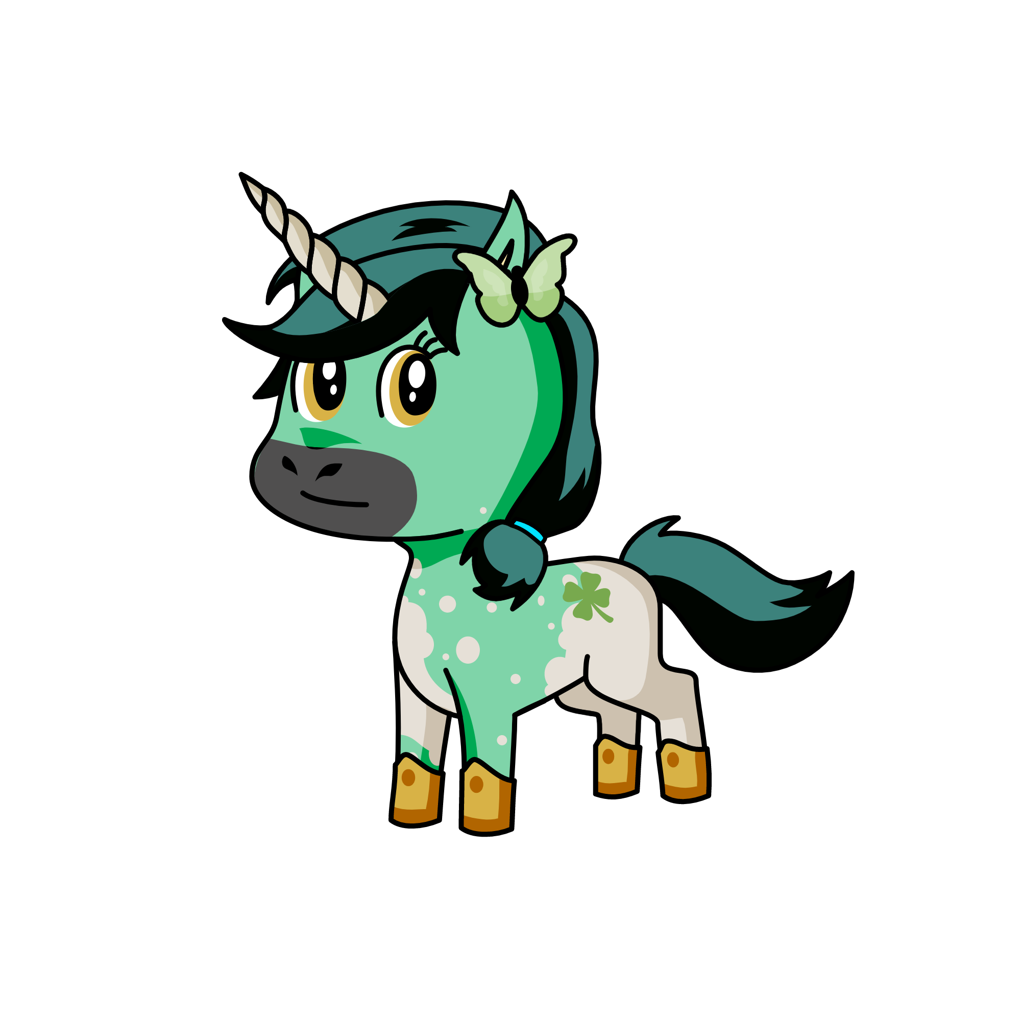 x, the unicorn