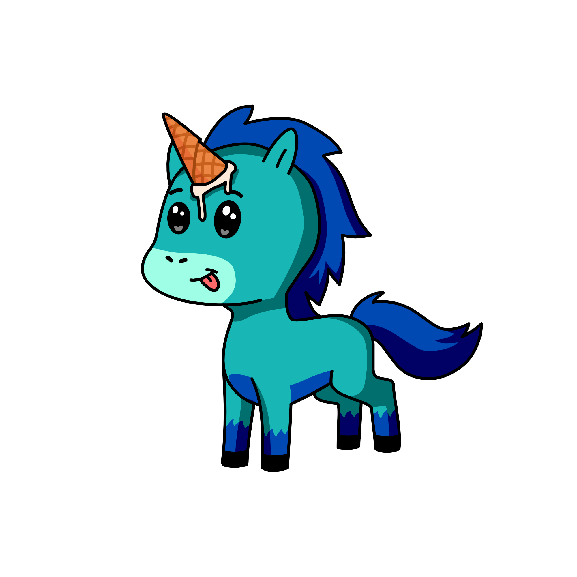 icecreamcorn, the unicorn