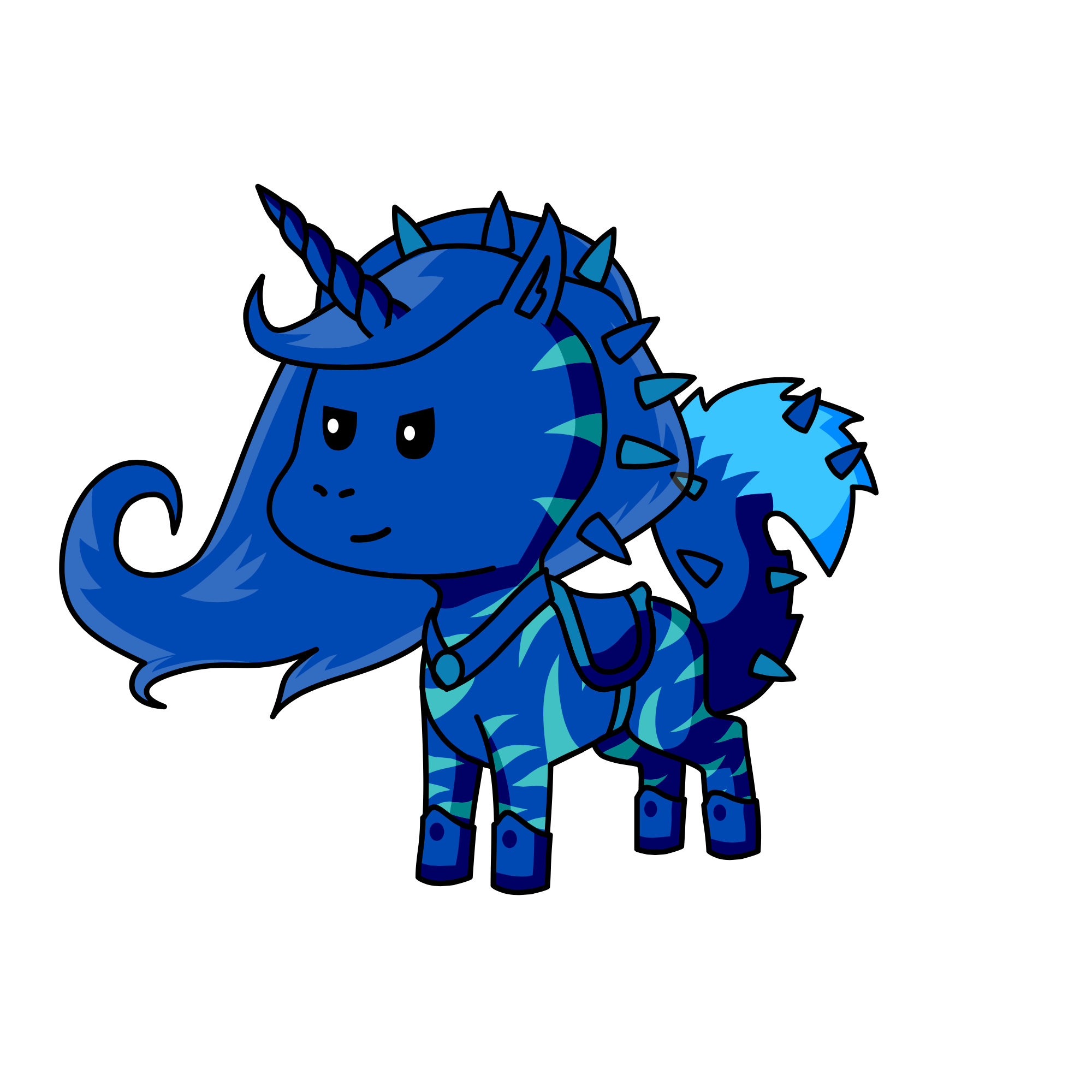Luna, the unicorn