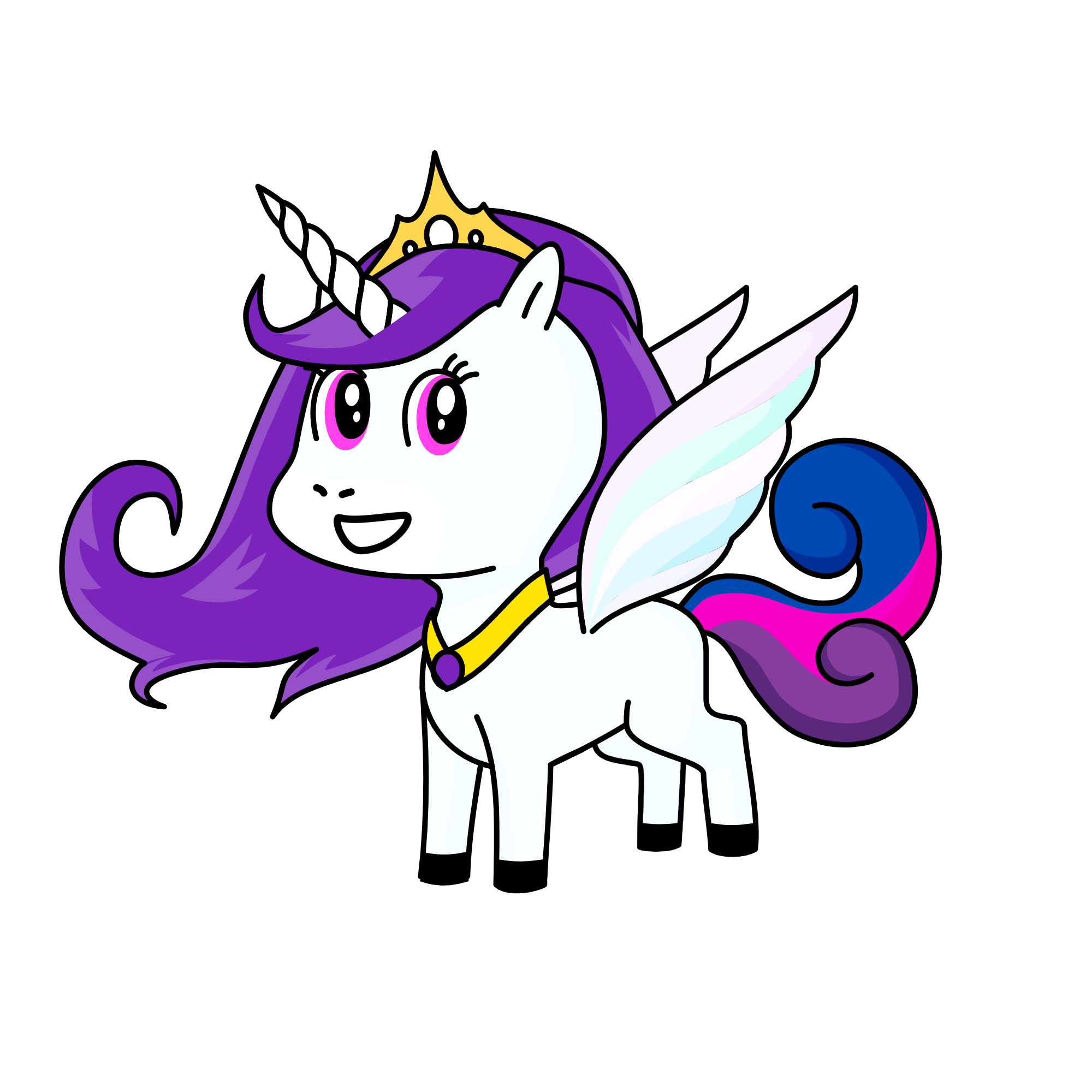 Princess Celestia, the unicorn