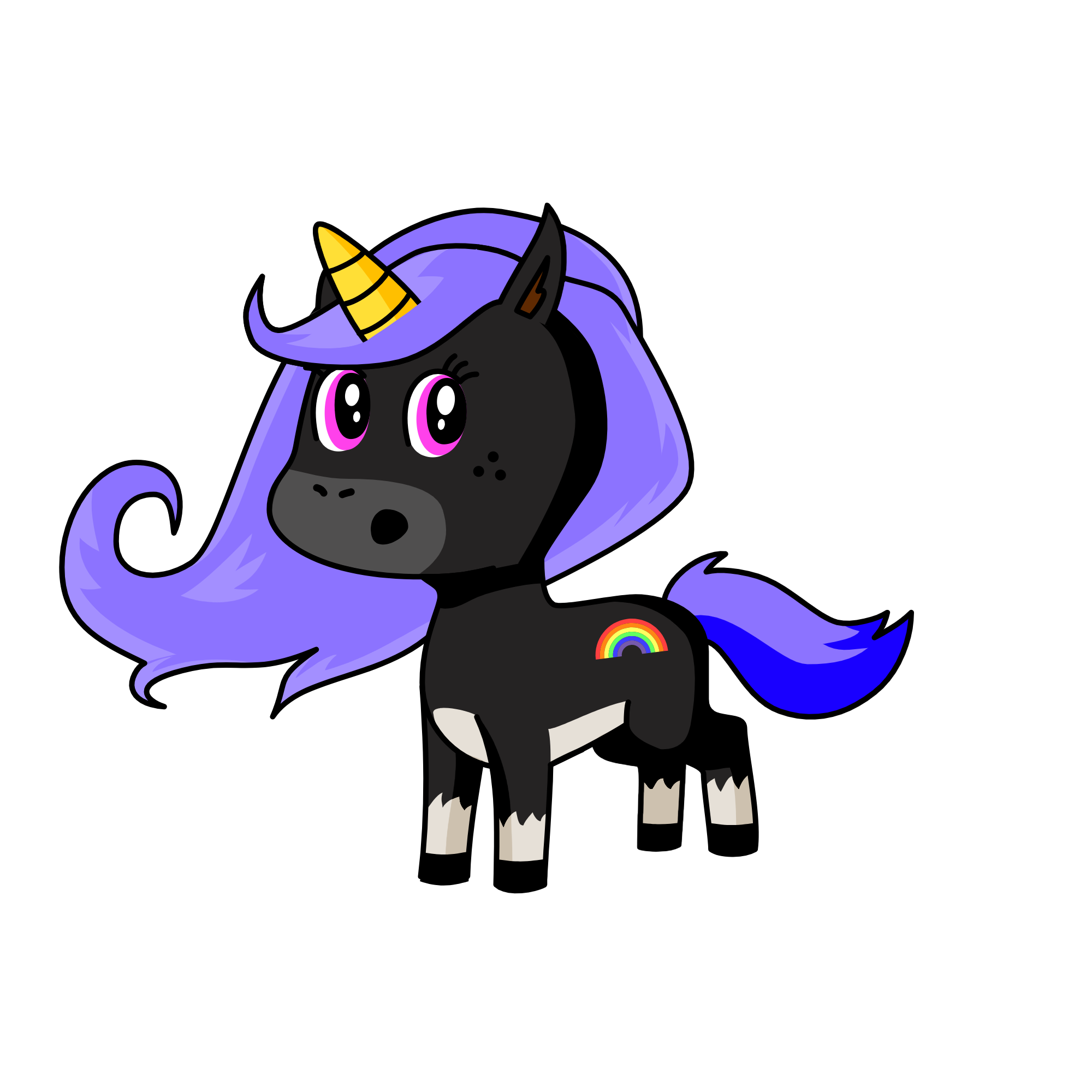 Ocapela, the unicorn
