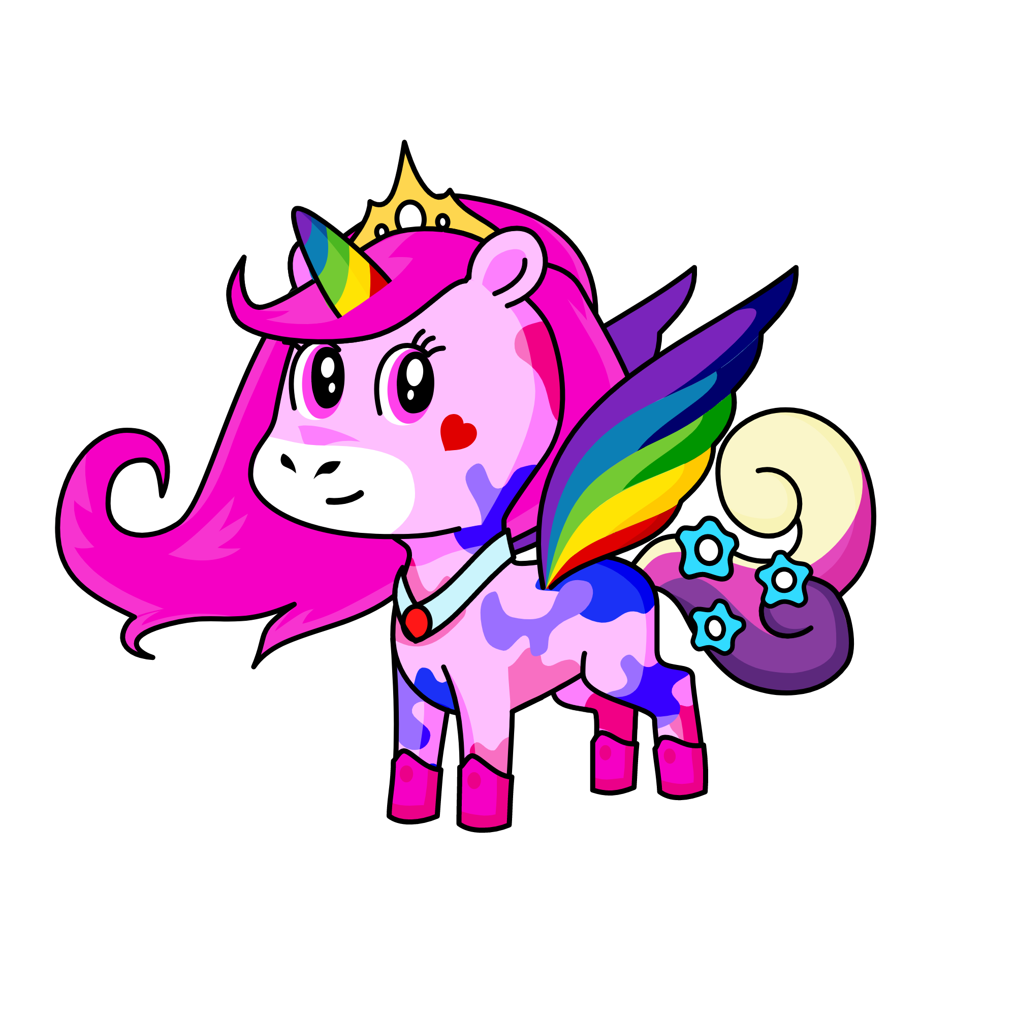 R, the unicorn