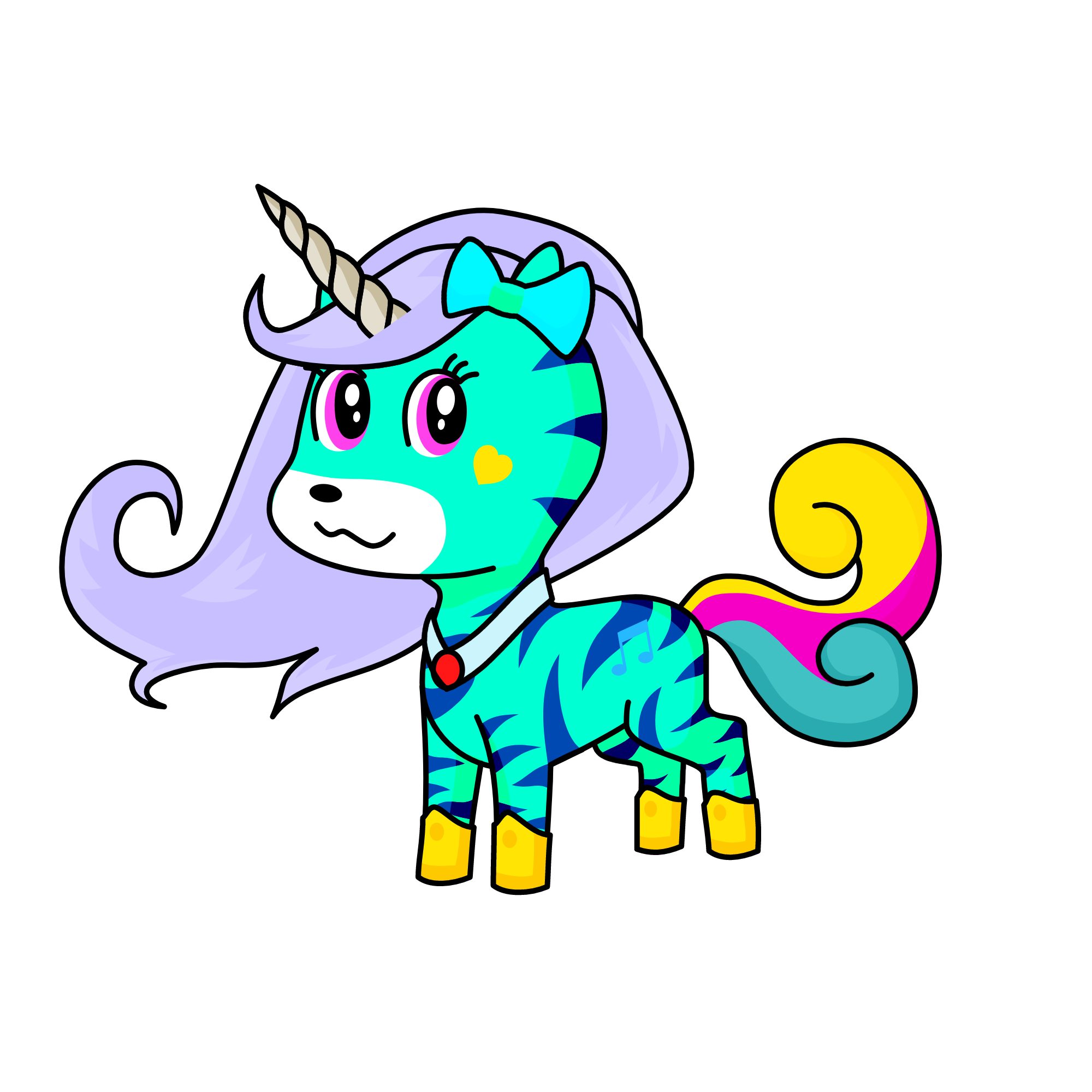 Melody Piper, the unicorn