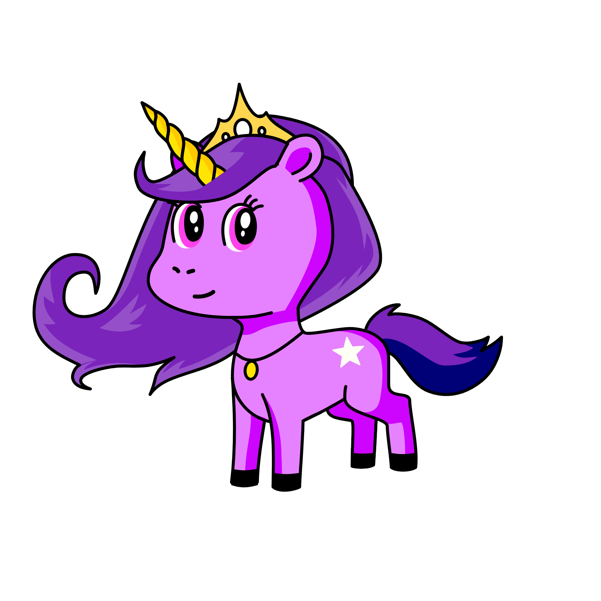 Twilight, the unicorn