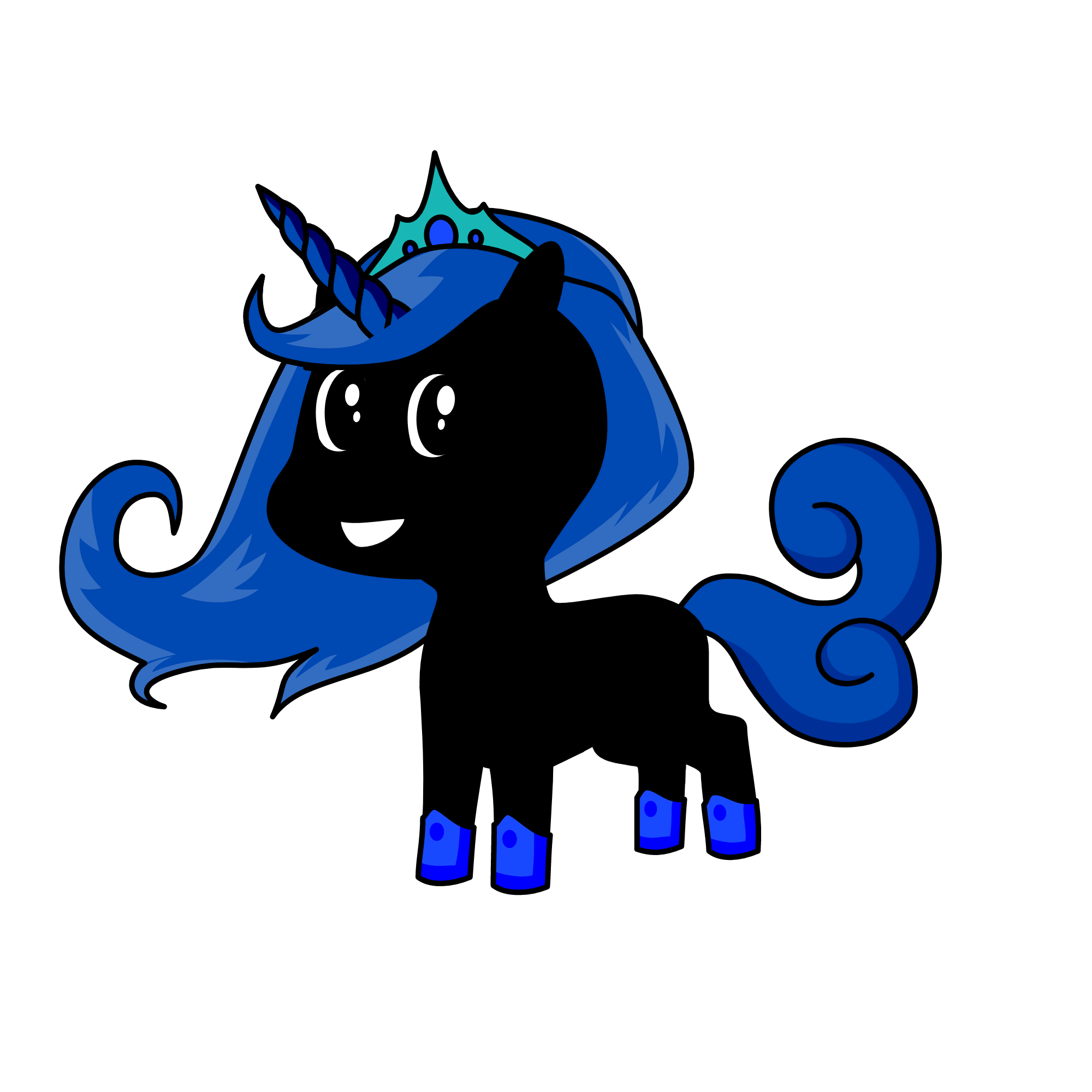 Luna, the unicorn