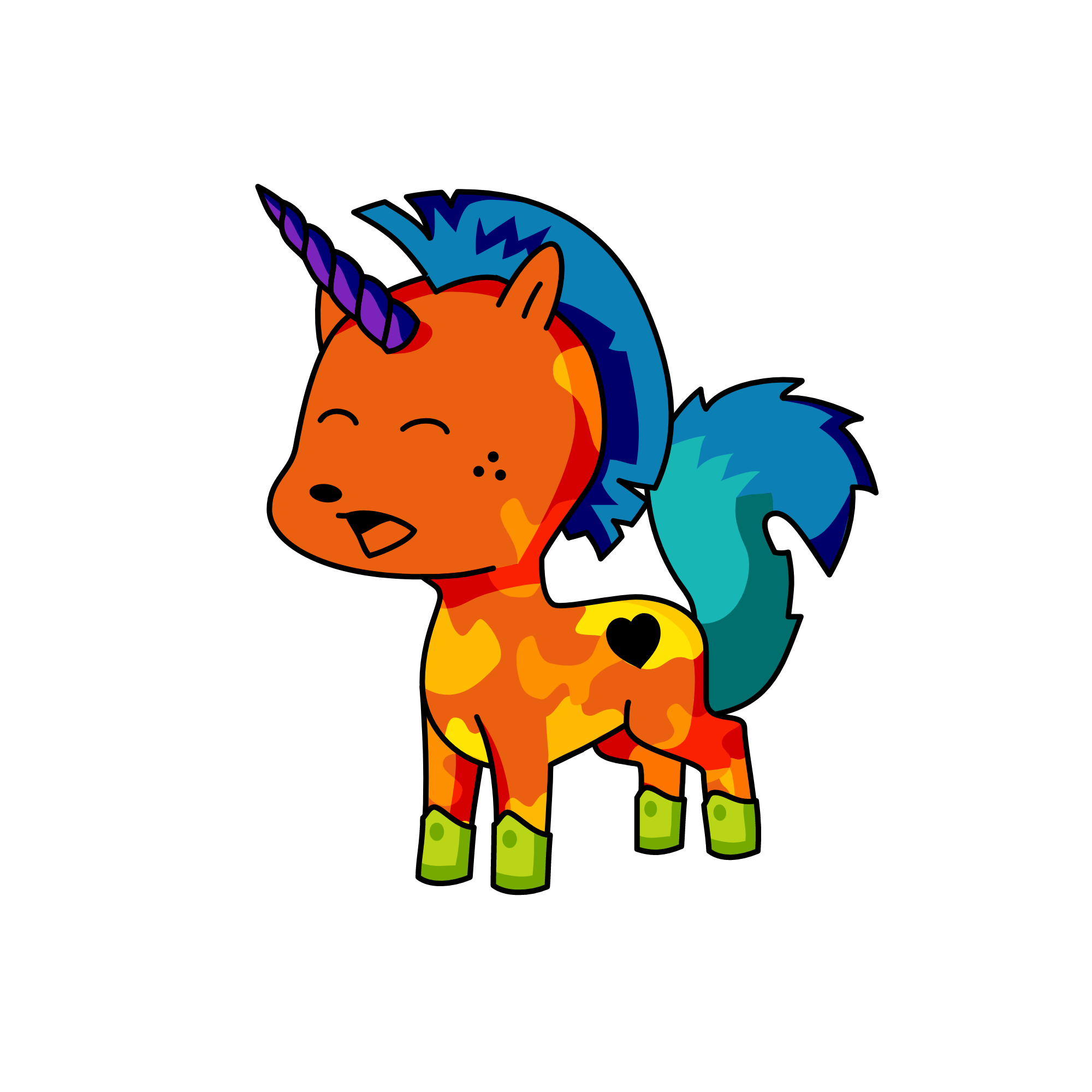 YOrange, the unicorn
