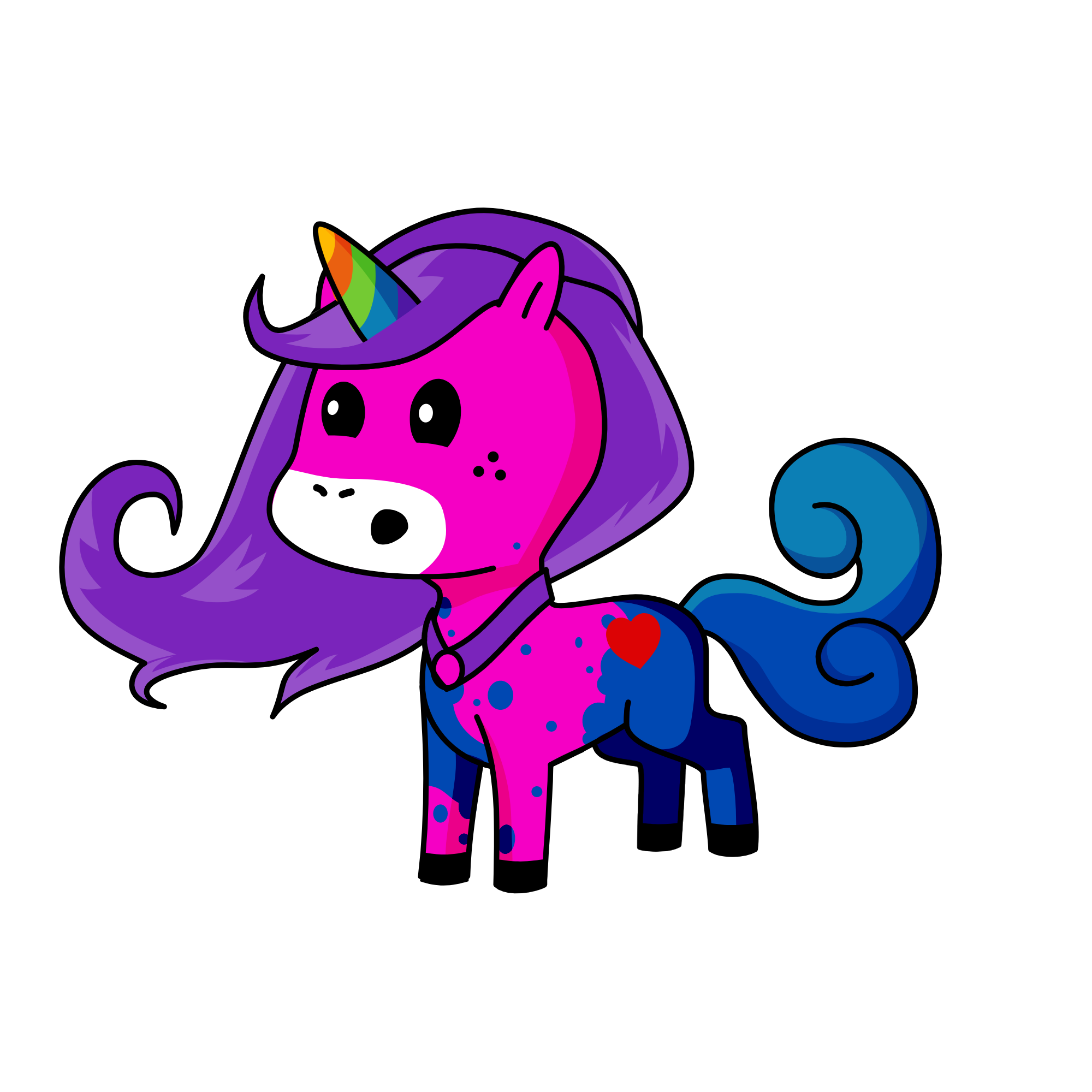 beauti, the unicorn